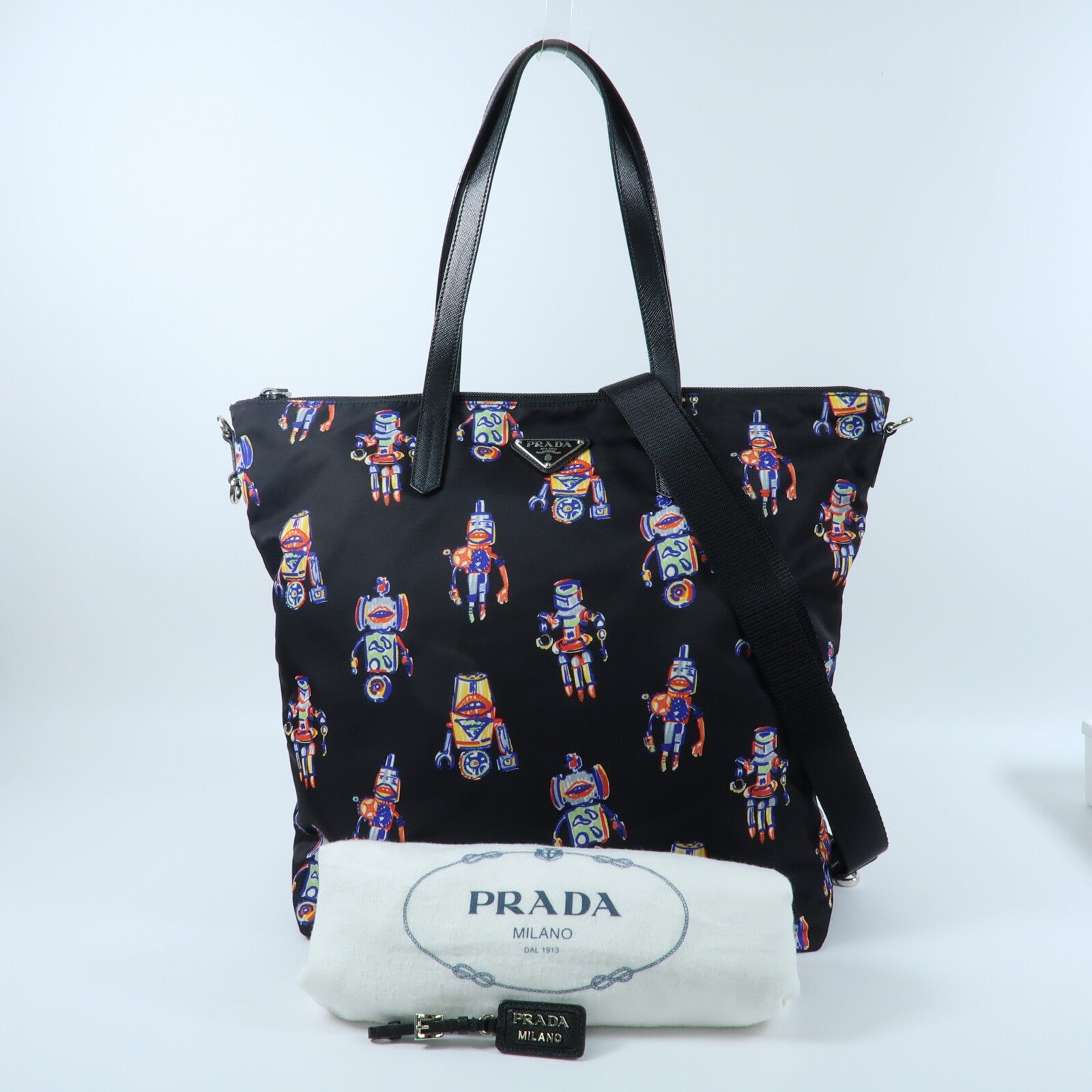 PRADA 尼龍2 Way Shoulder Bag手挽肩背兩用袋