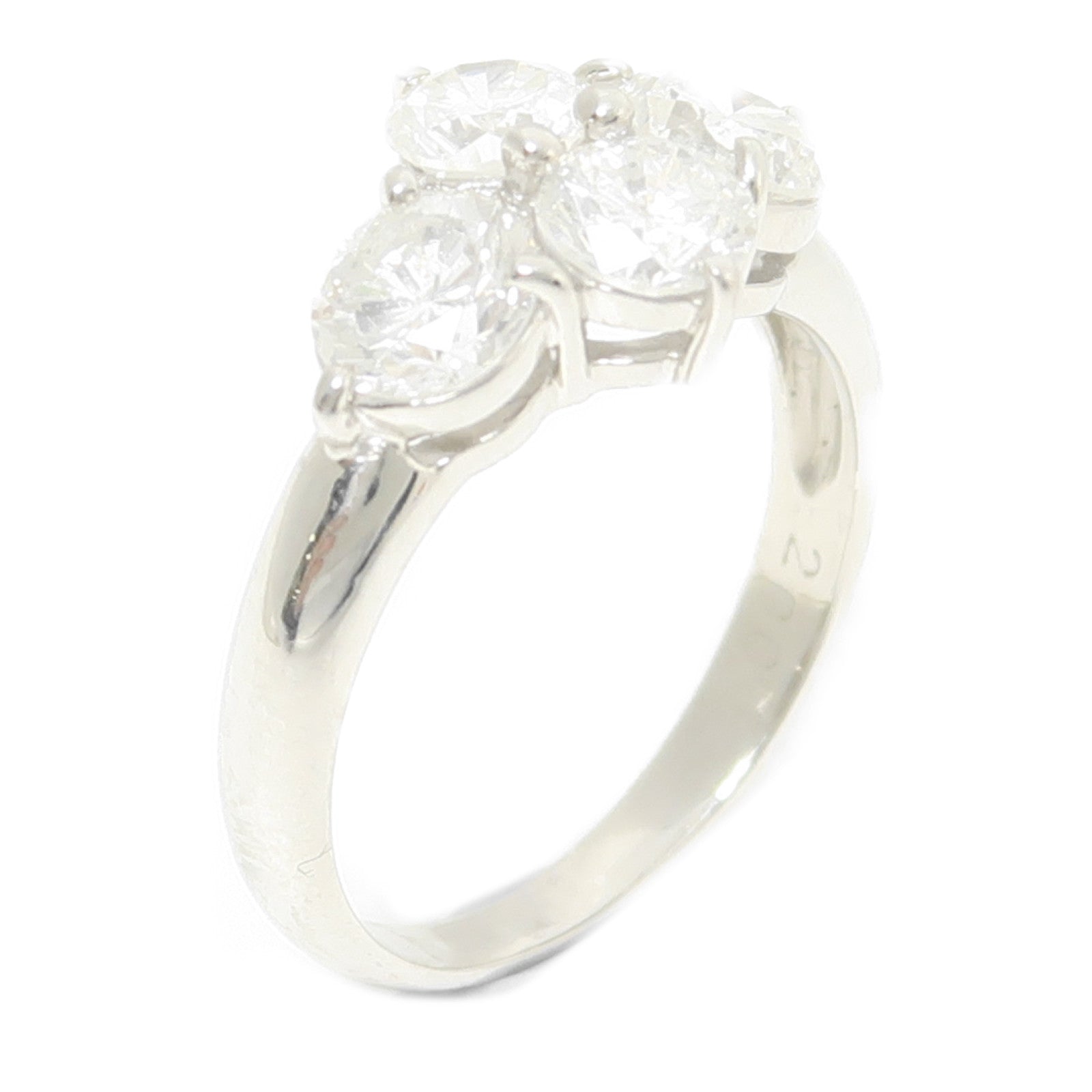JEWELRY 【激減優惠】PT900鉑金Diamond Ring鑽石戒指US#5.75