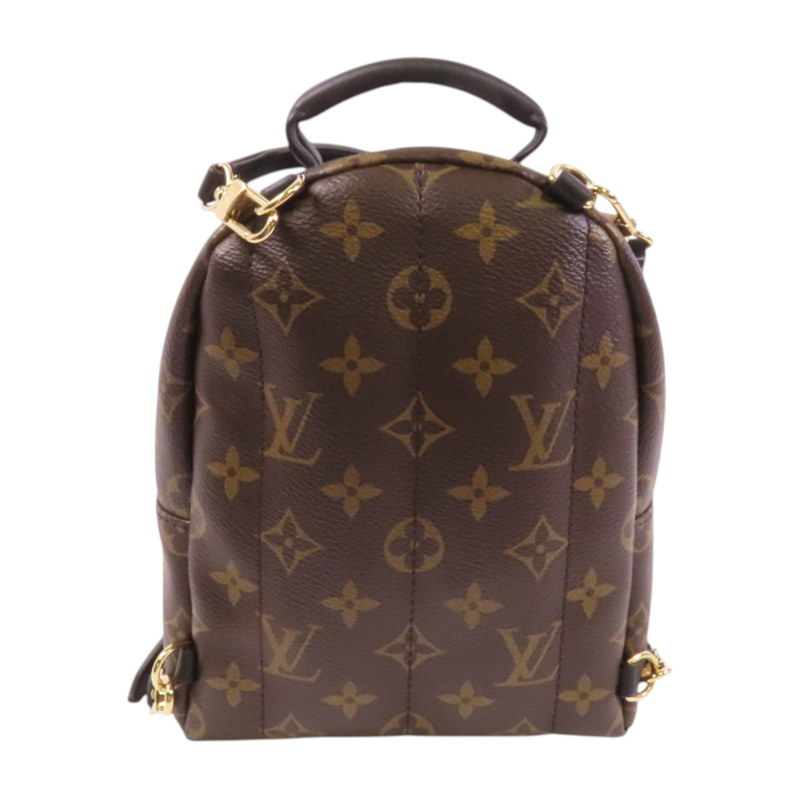 LOUIS VUITTON Monogram Palm Spring Mini銀扣背包/肩背兩用袋