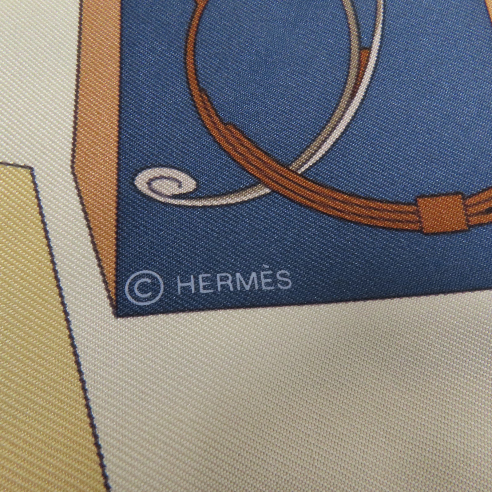 HERMES 絲質Scarf 90X90絲巾