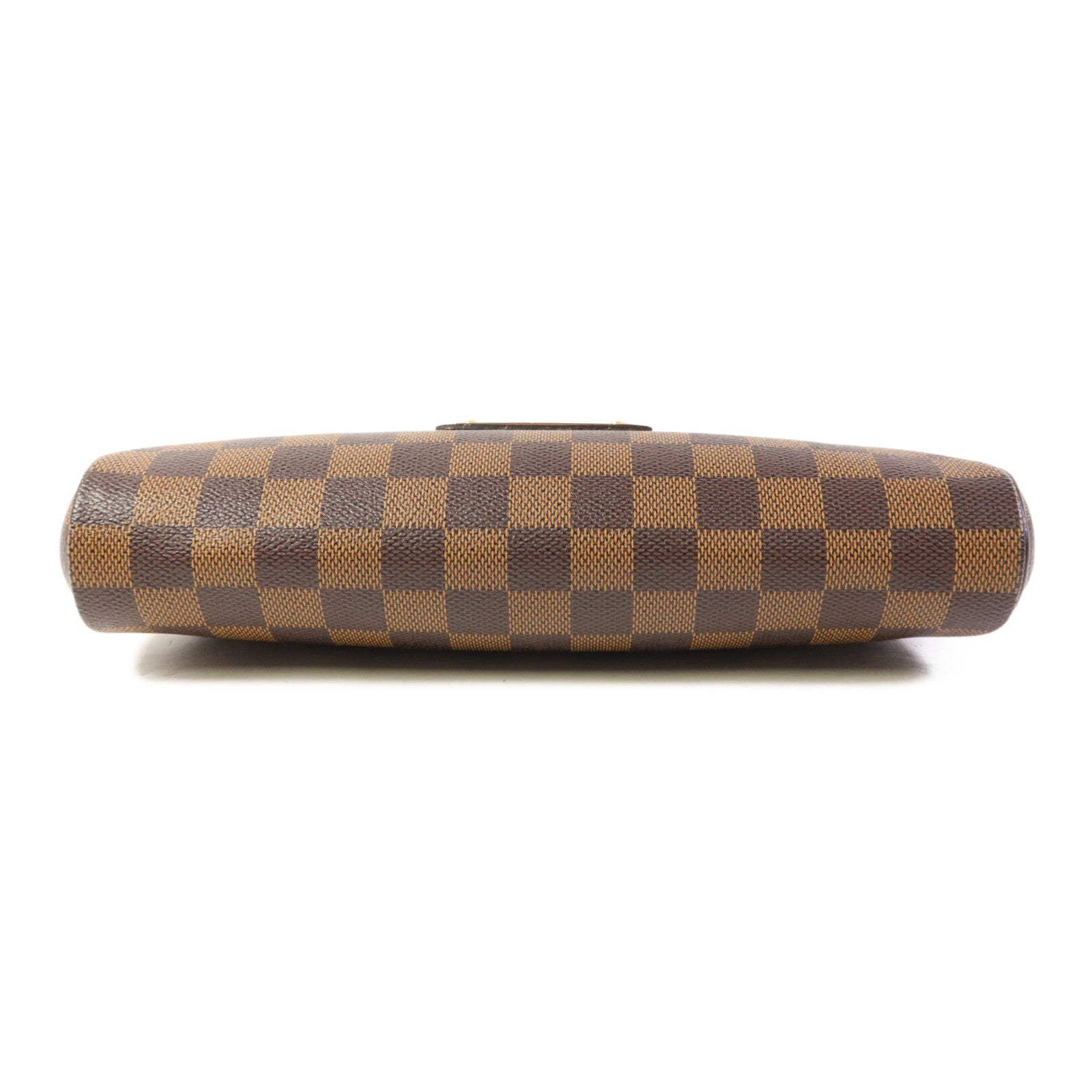 LOUIS VUITTON Damier Eva金扣手挽肩背兩用袋棕色