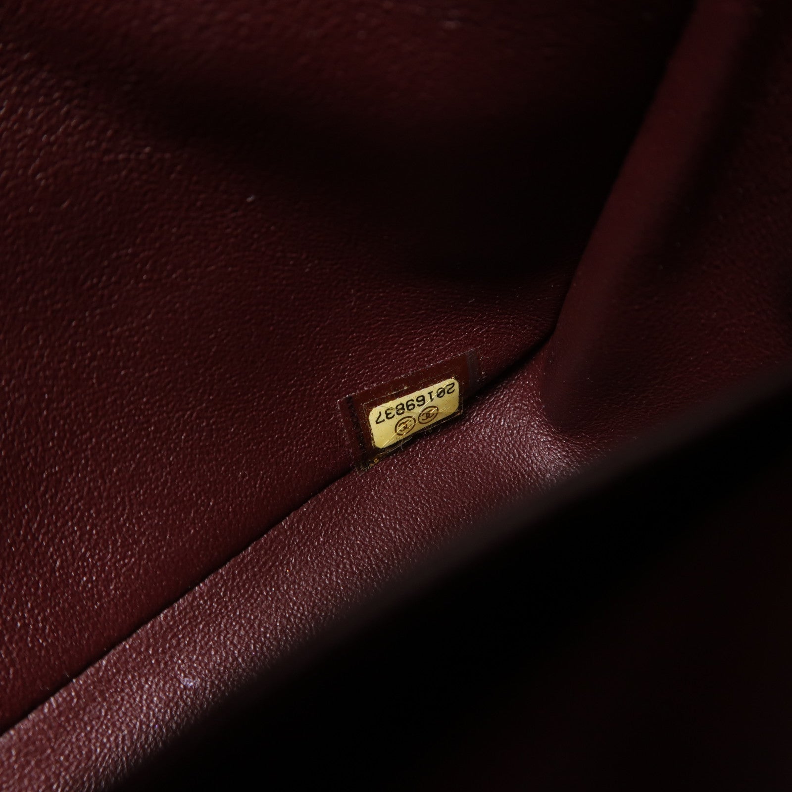 CHANEL 棉質/牛皮皮革Shoulder Bag金扣肩背袋粉紅色