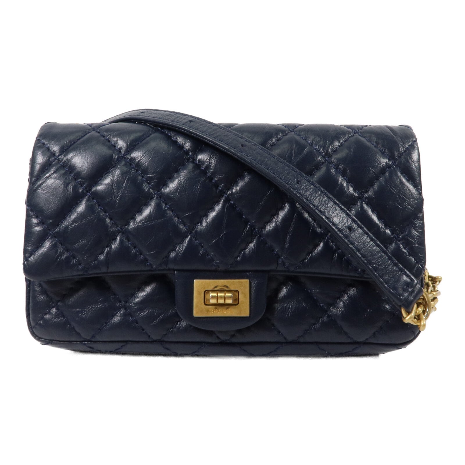 CHANEL 牛皮皮革2.55 Reissue Mini Waist Flap Bag腰包