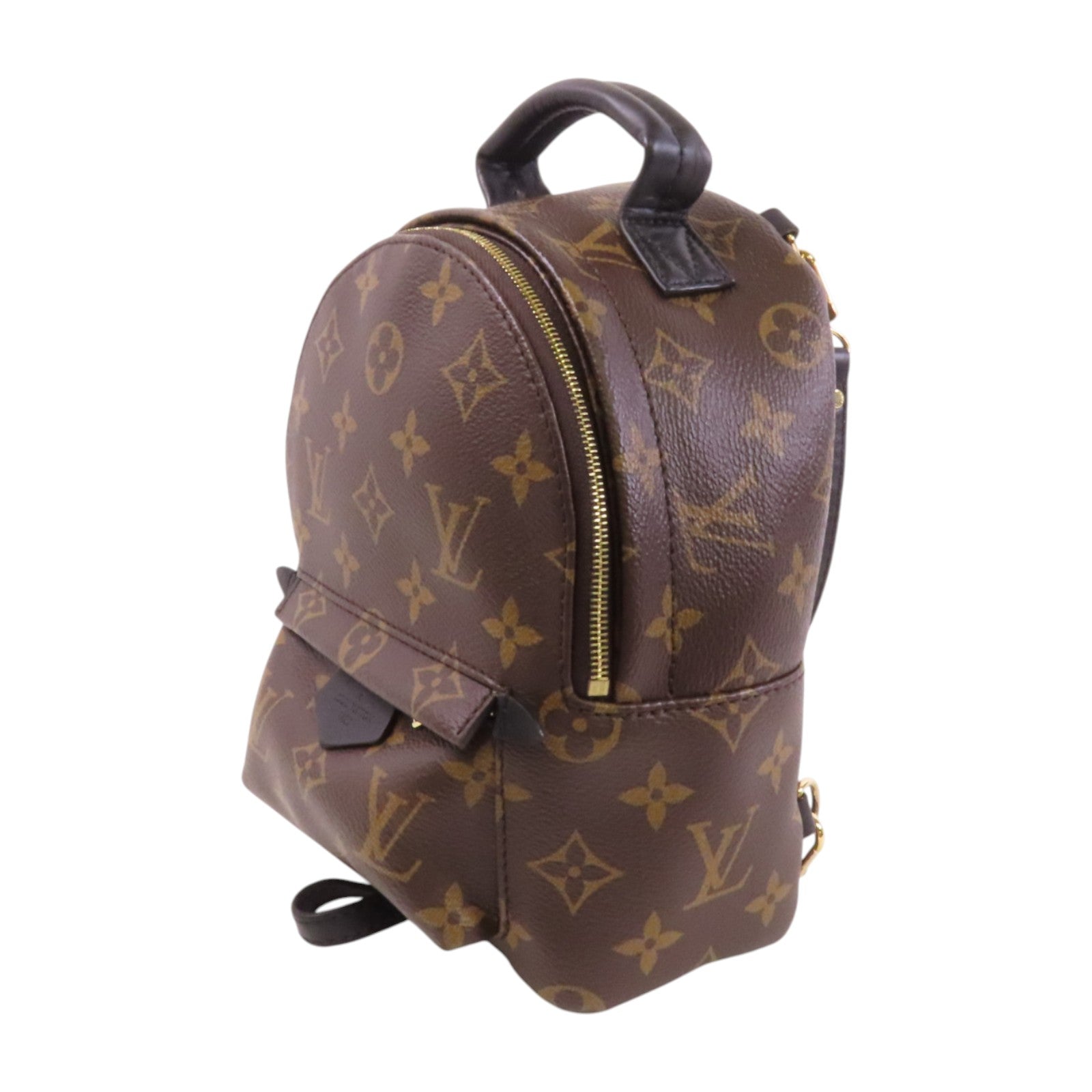 LOUIS VUITTON Monogram Palm Spring Mini銀扣背包/肩背兩用袋