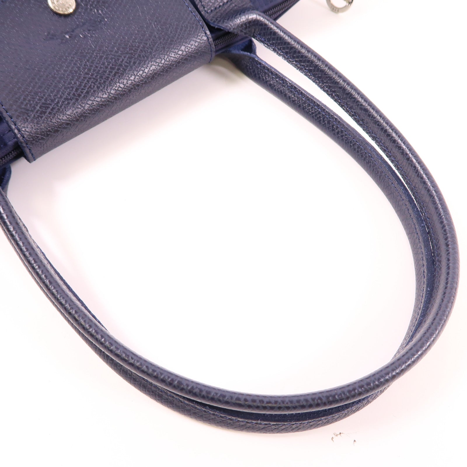 Longchamp 尼龍Tote Bag銀扣肩背袋