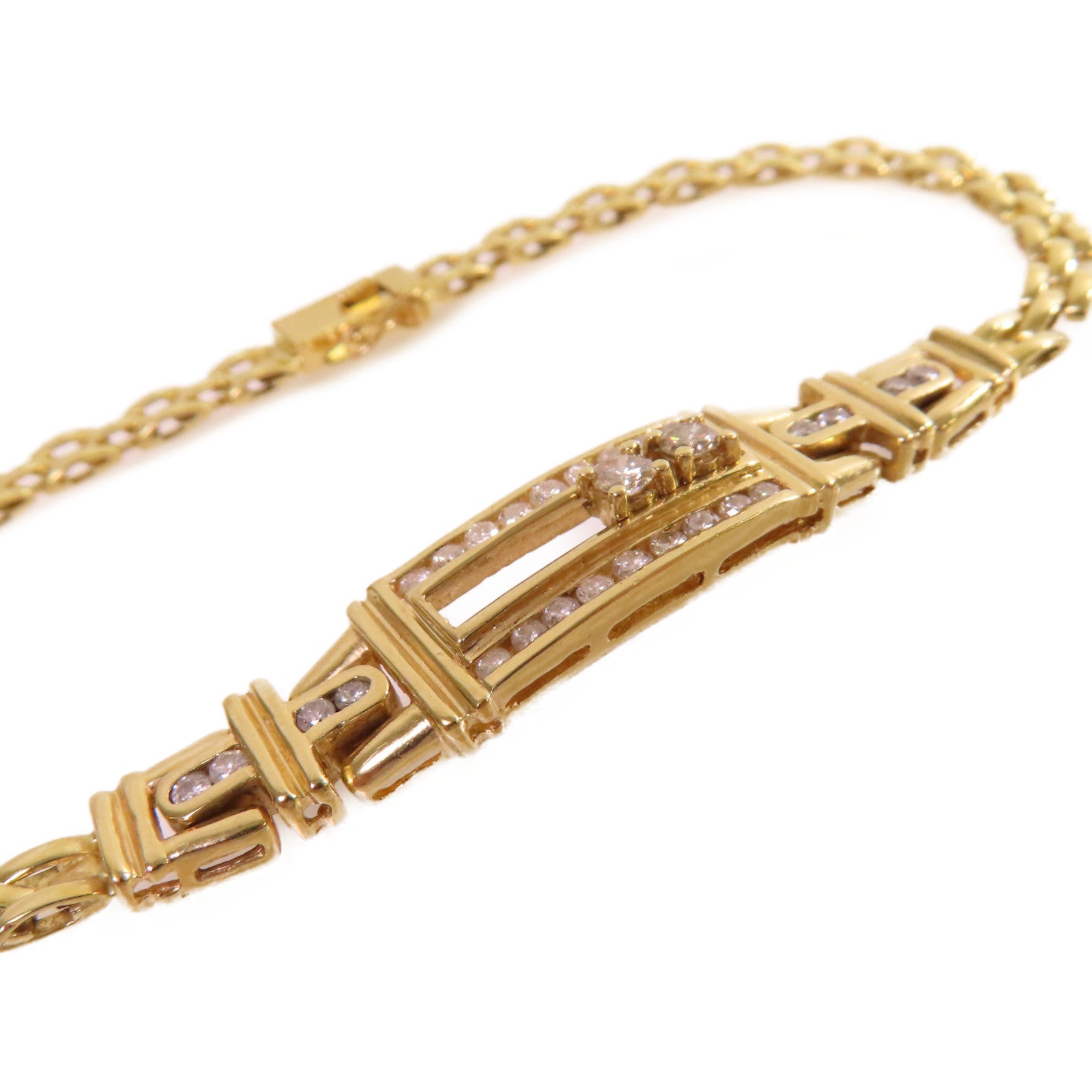 JEWELRY 18K黃金/鑽石Diamond Bracelet手鏈