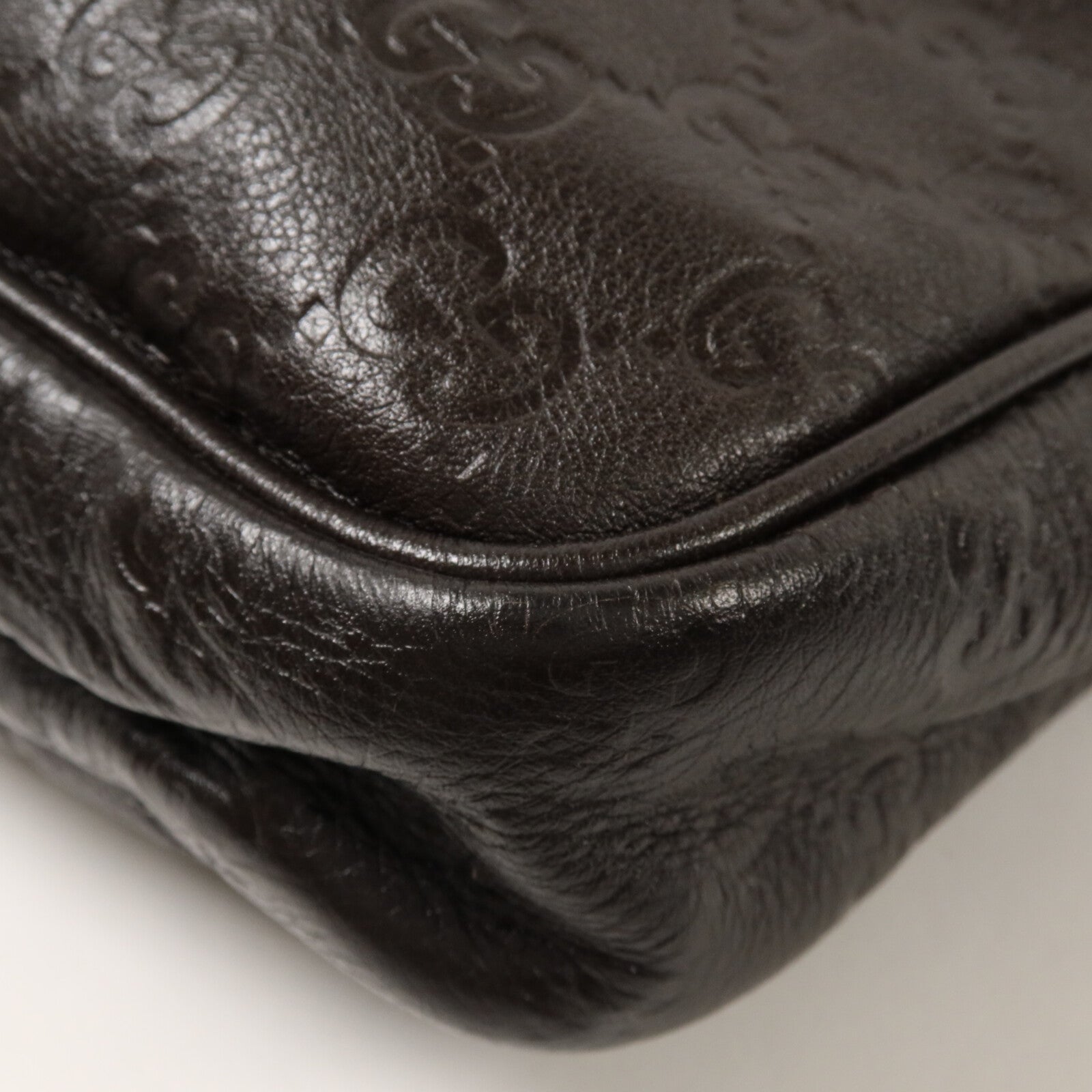 GUCCI 牛皮皮革Shoulder Bag公事包
