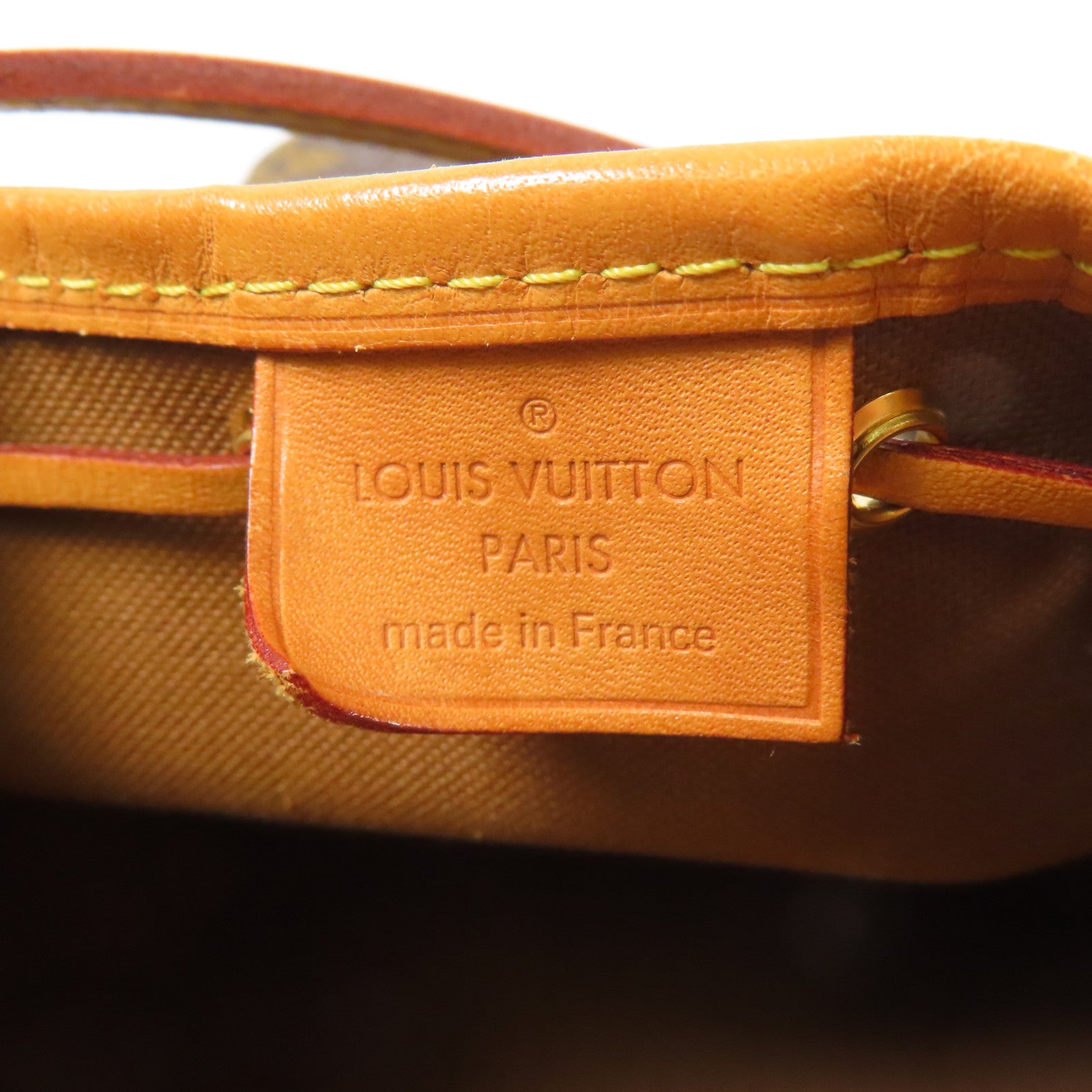 LOUIS VUITTON Monogram Nano Noe金扣肩背袋