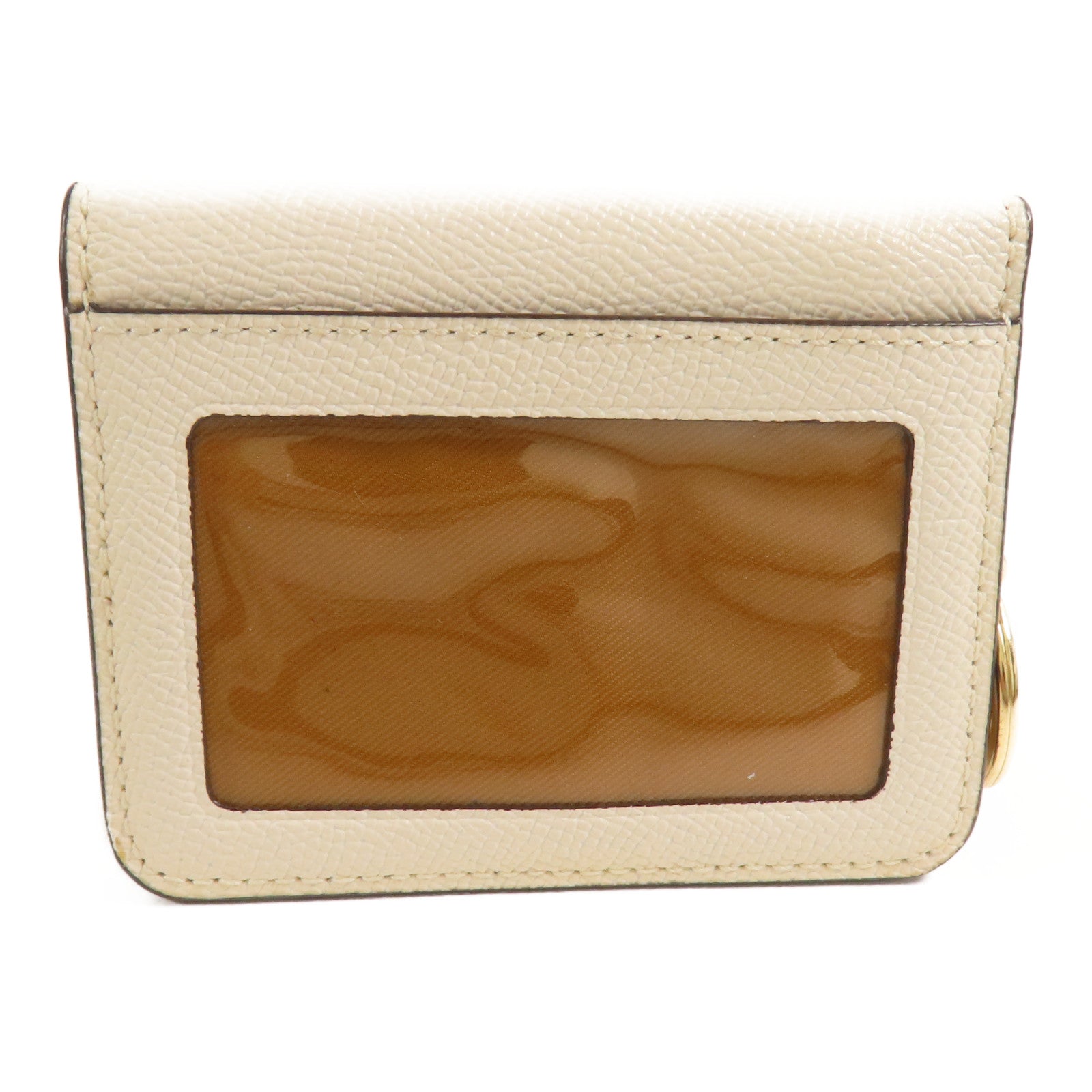 COACH 牛皮皮革Card Case金扣卡片套