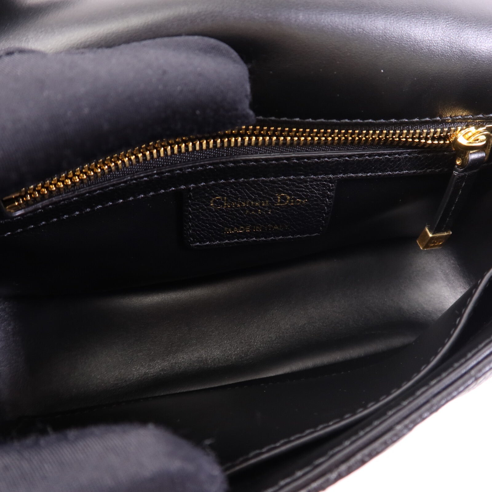 Dior 牛皮皮革Small Caro Bag金扣鏈帶肩背袋