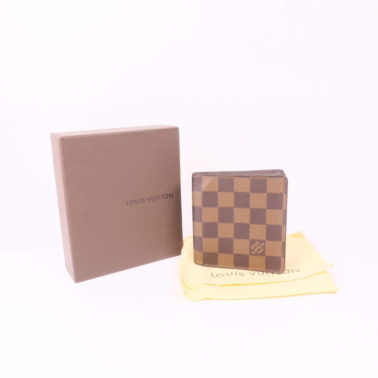 LOUIS VUITTON LV Wallet N61666 Damier Brown