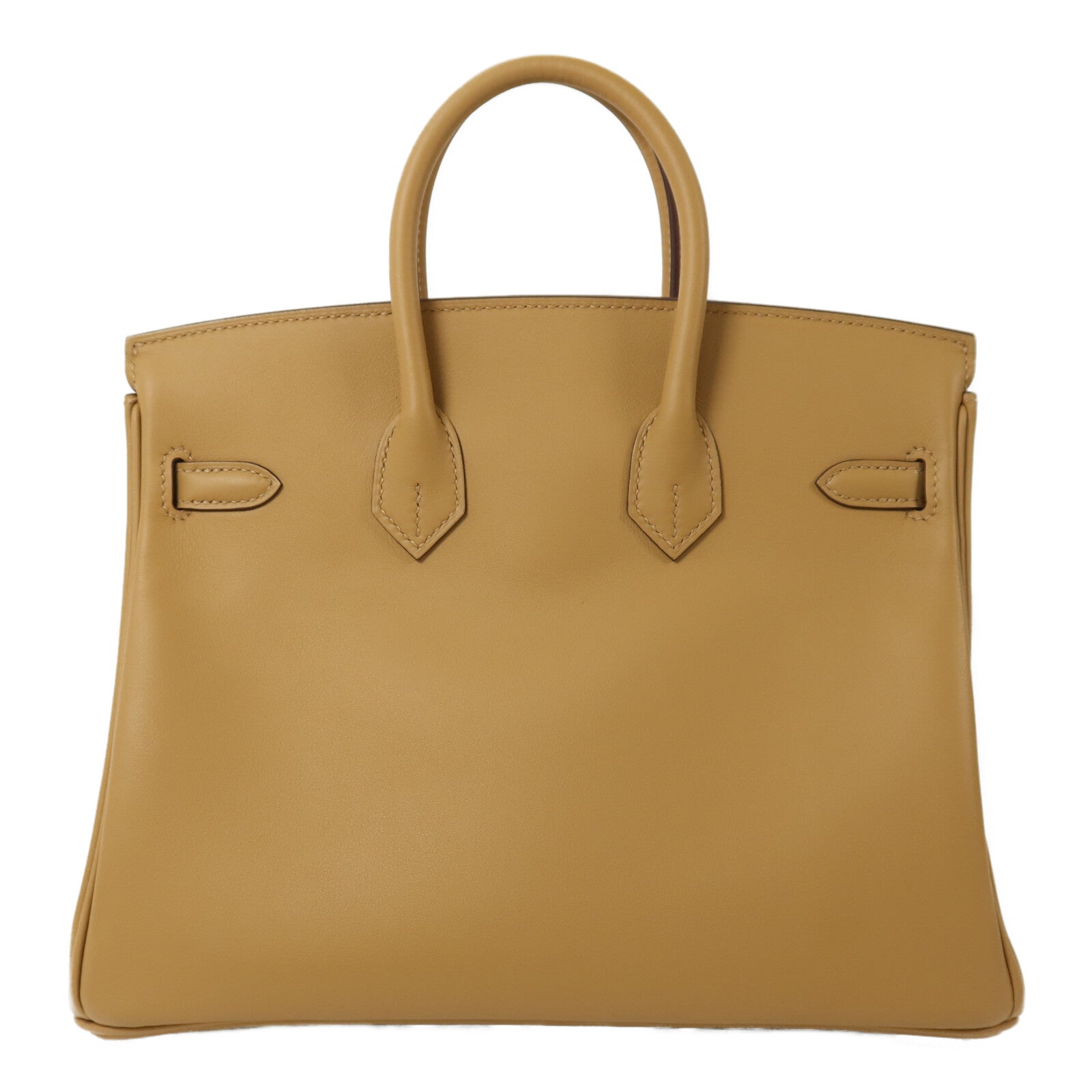HERMES Swift皮革Birkin 25手挽袋Biscuit