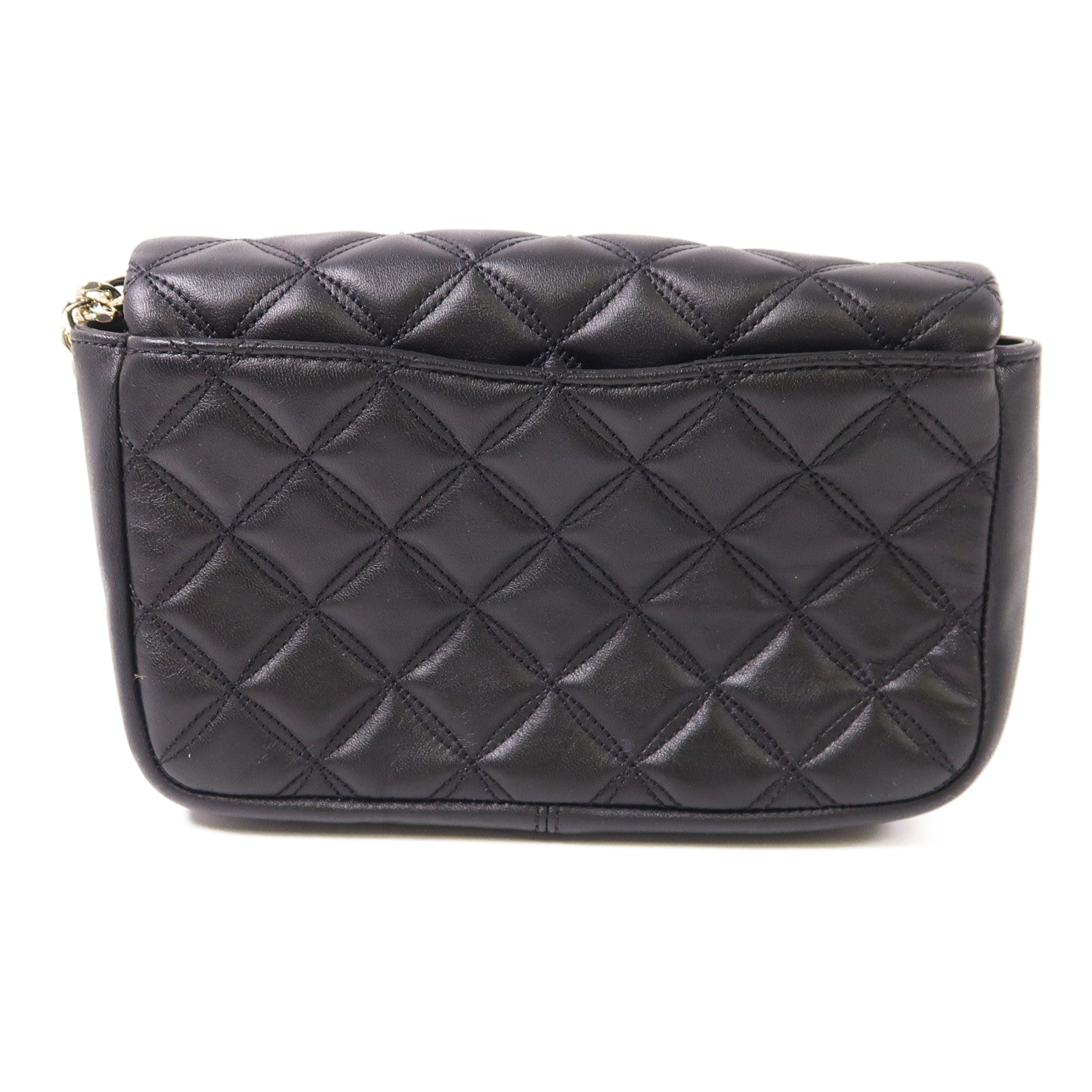 Kate Spade 皮革Flap Turnlock Shoulder Bag金扣鏈帶肩背袋