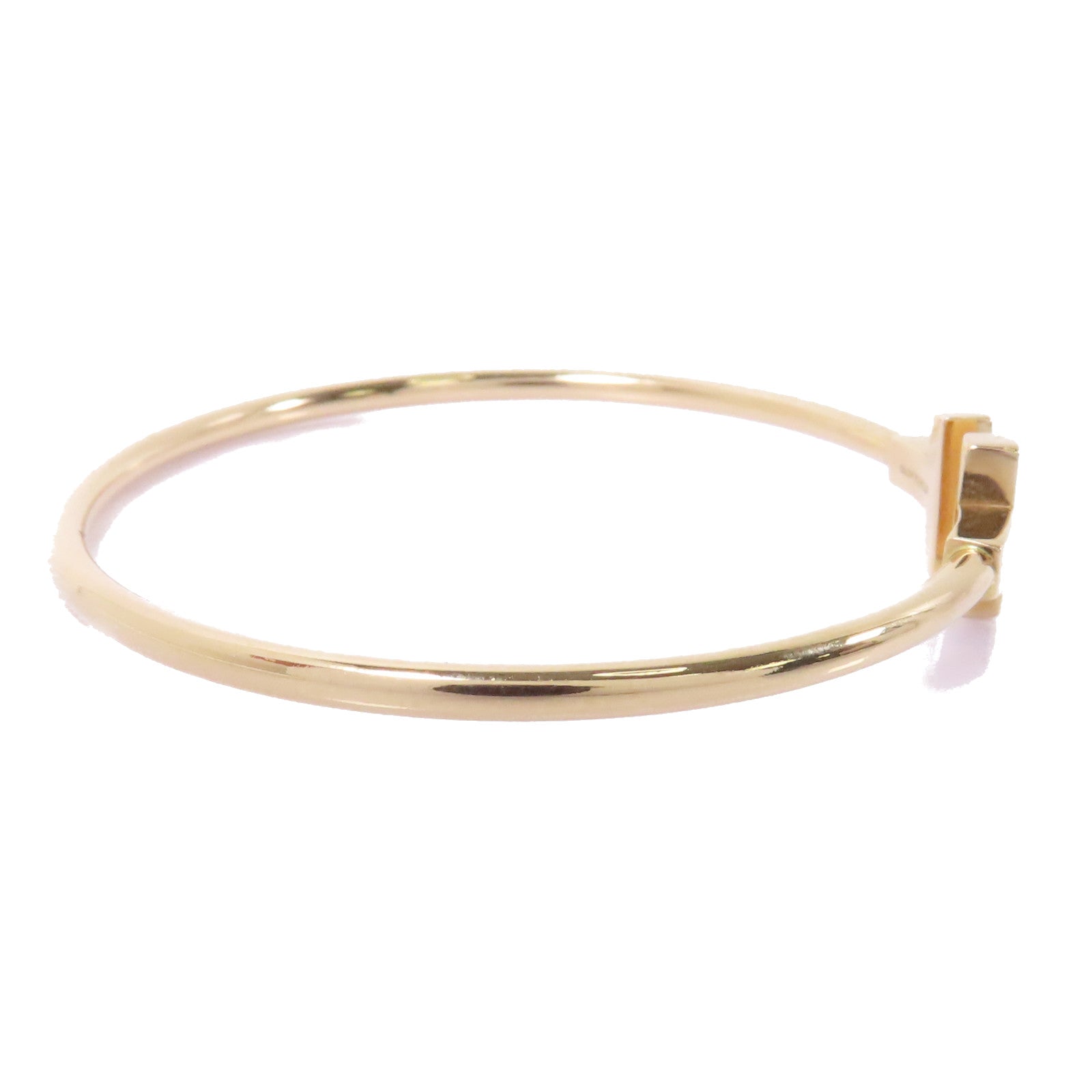 TIFFANY＆CO 18K黃金T Wire Bracelet手鐲