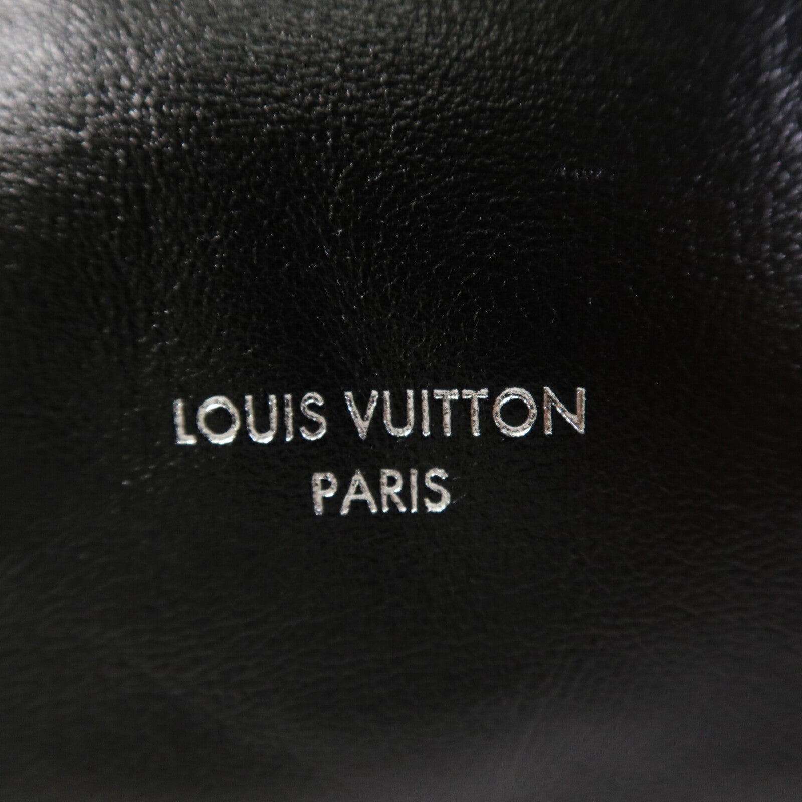 LOUIS VUITTON Monogram/羊皮皮革Carryall Vibe BB銀扣鏈帶肩背袋