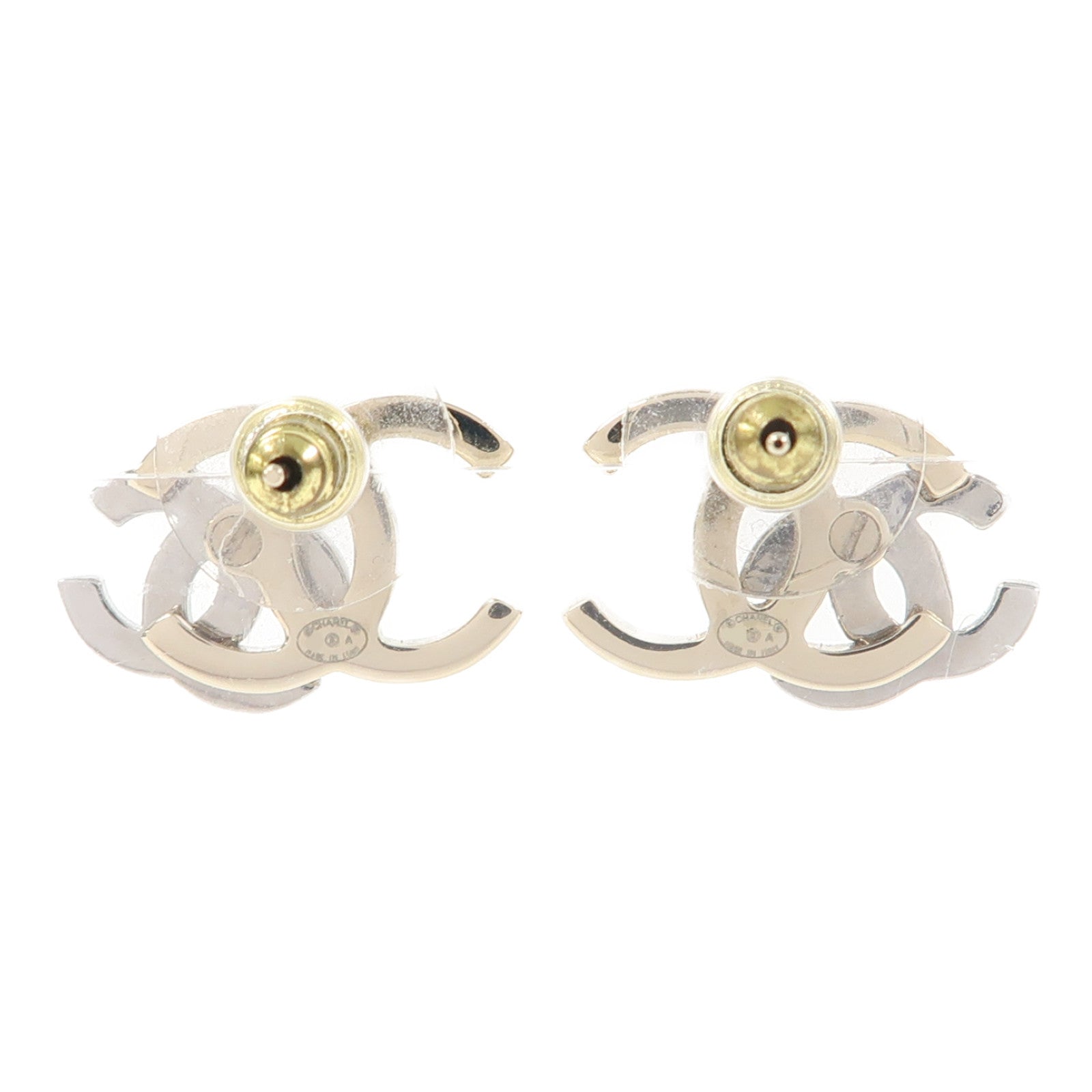 CHANEL 金屬Earrings耳環金色/銀色