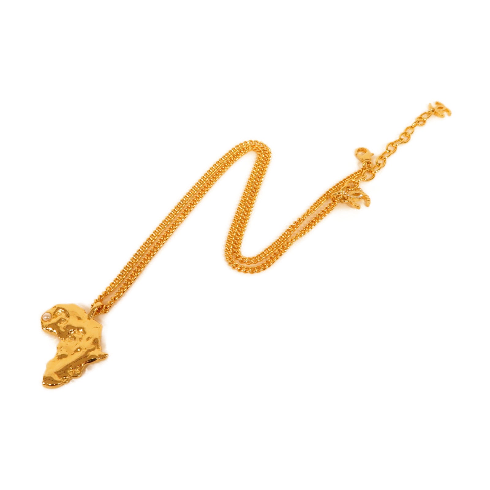 CHANEL 【激減優惠】金屬Necklace項鍊金色