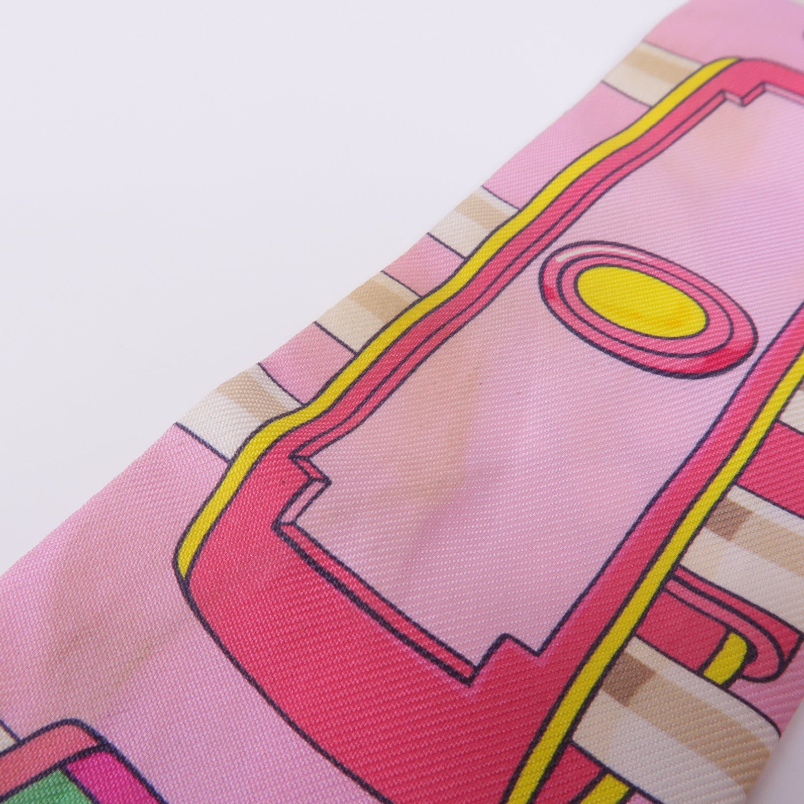 HERMES 絲質Twilly絲巾