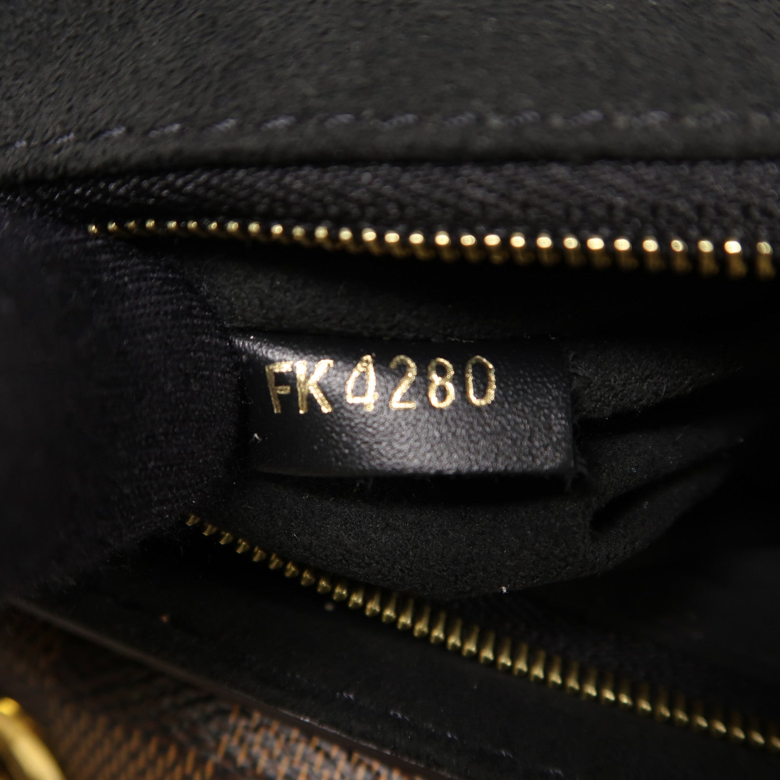 LOUIS VUITTON Damier Vavin金扣鏈帶肩背袋