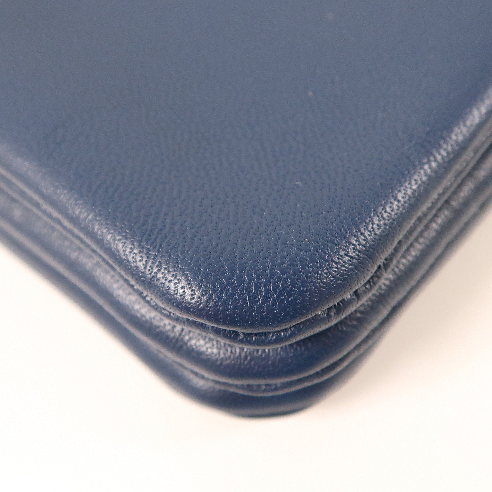 CELINE 羊皮皮革Trio金扣肩背袋