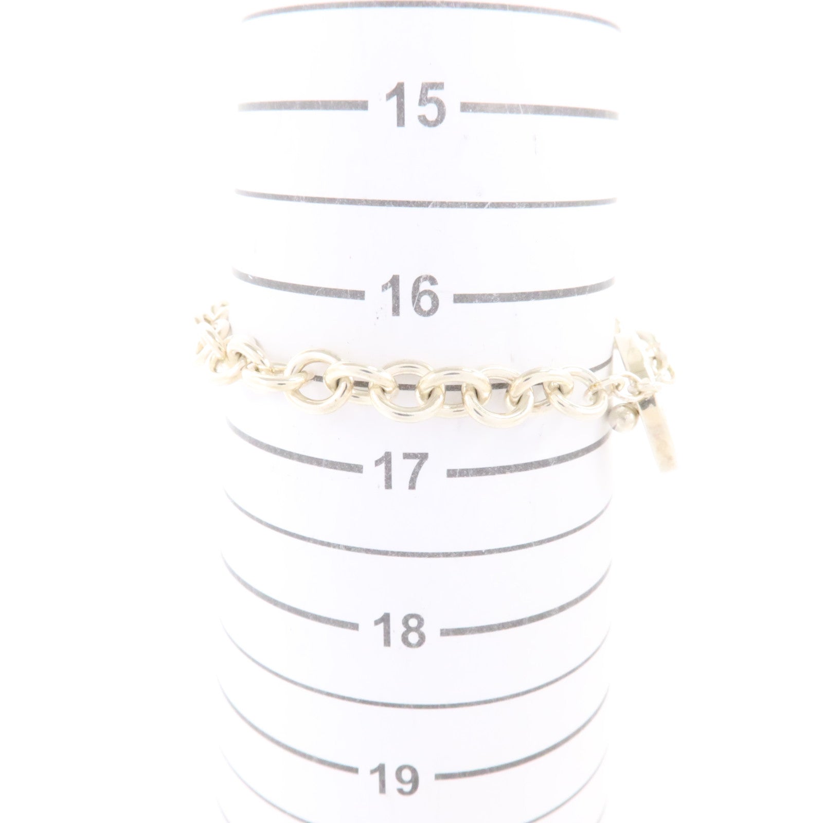 TIFFANY＆CO 925純銀Toggle Chain Bracelet手鏈