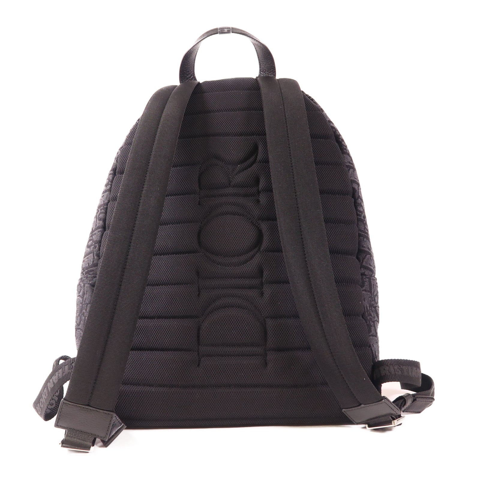 Dior 帆布Rucksack銀扣背包