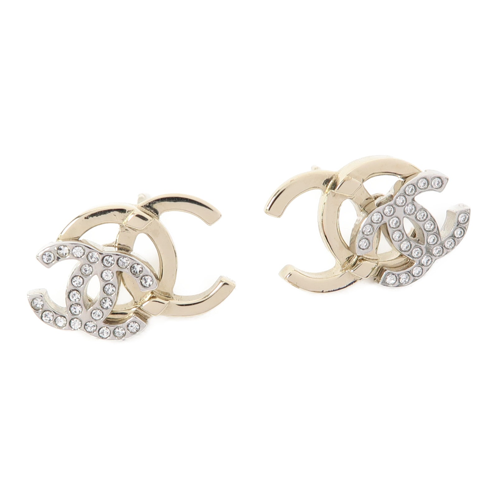 CHANEL 金屬Earrings耳環金色/銀色