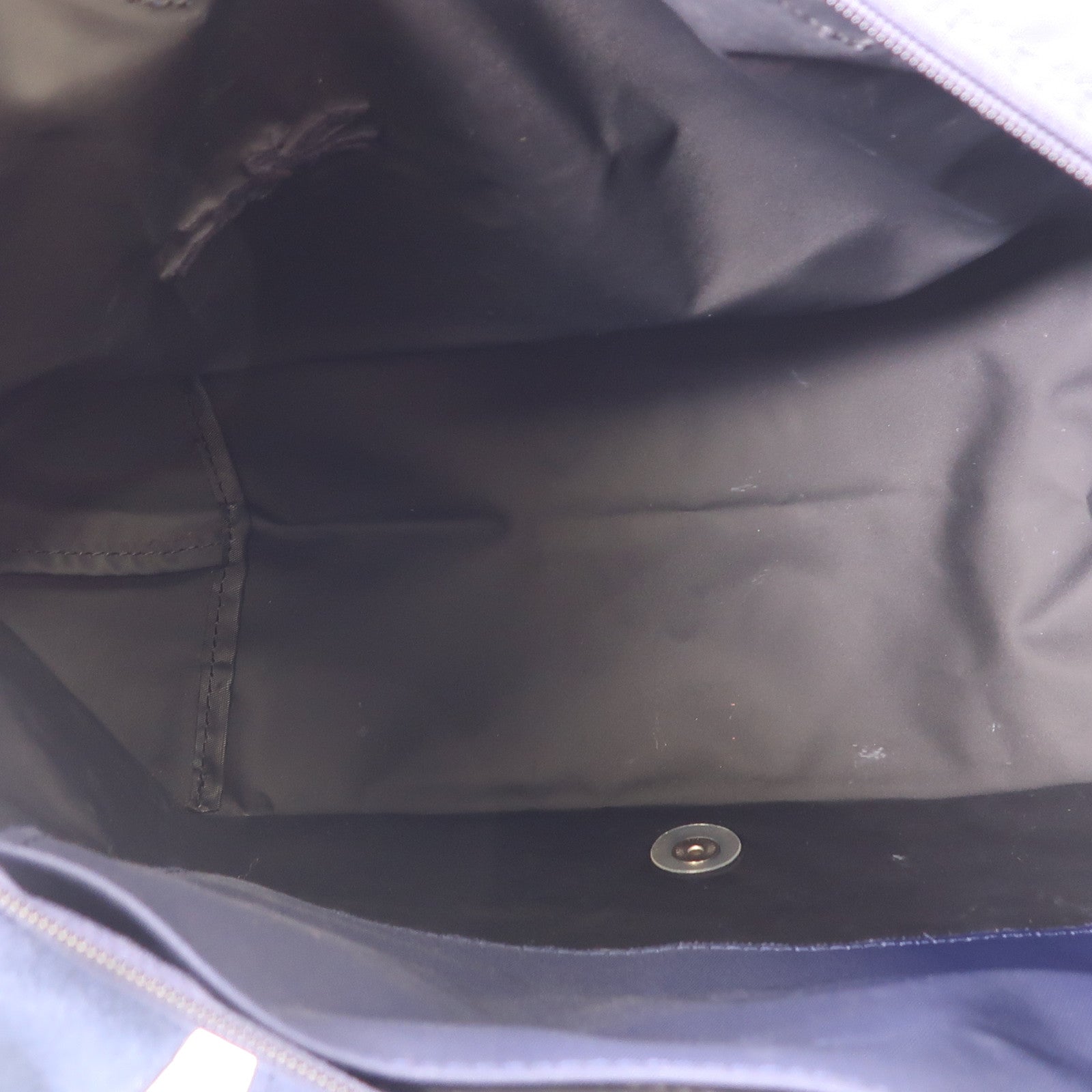 Longchamp 尼龍Tote Bag銀扣肩背袋