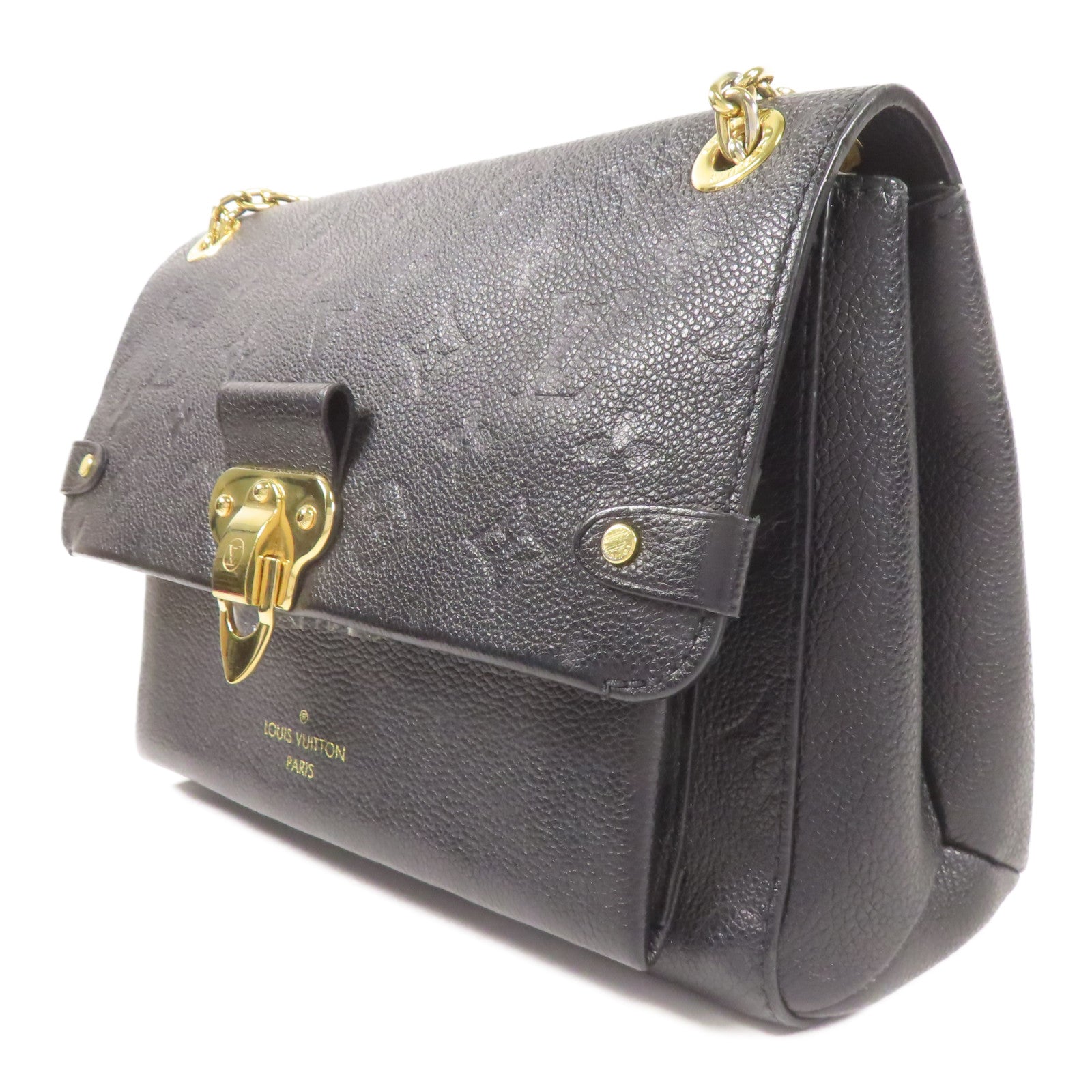 LOUIS VUITTON Monogram Empreinte Vavin PM金扣肩背袋