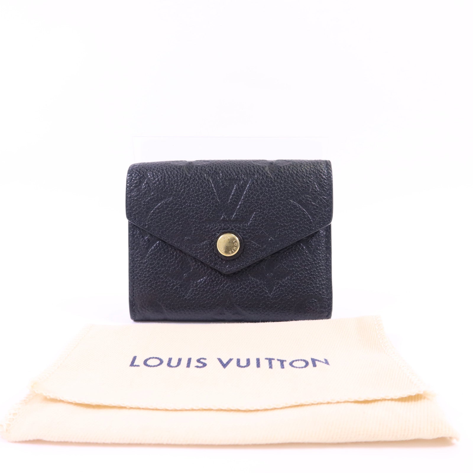 LOUIS VUITTON Monogram Empreinte Zoe金扣錢包