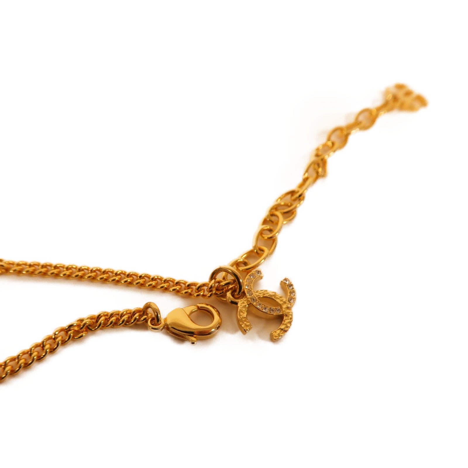 CHANEL 【激減優惠】金屬Necklace項鍊金色