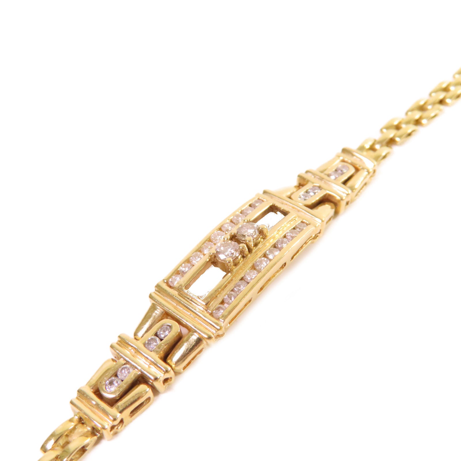 JEWELRY 18K黃金/鑽石Diamond Bracelet手鏈
