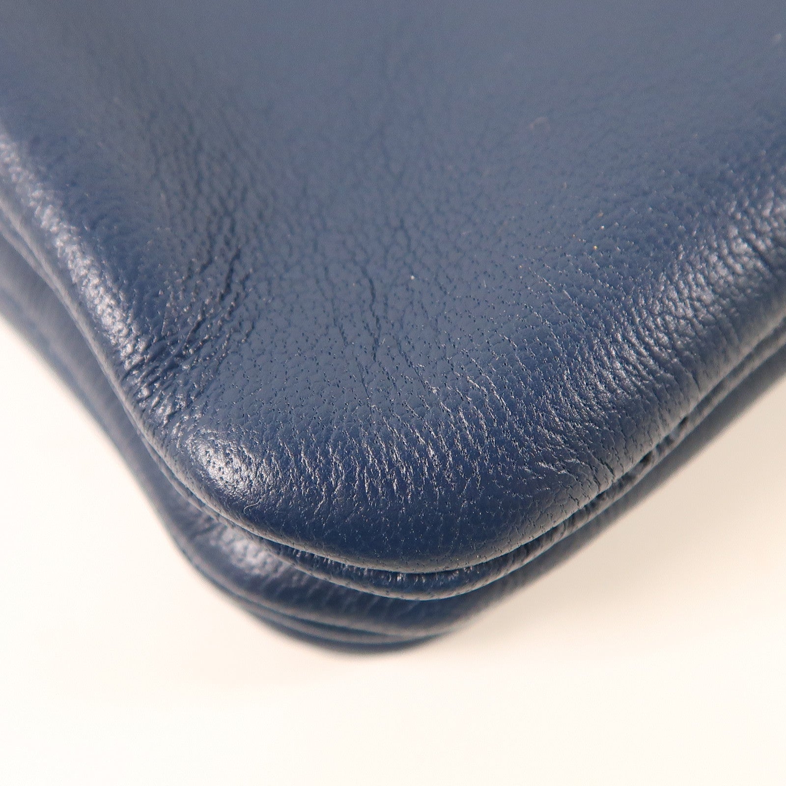 CELINE 羊皮皮革Trio金扣肩背袋