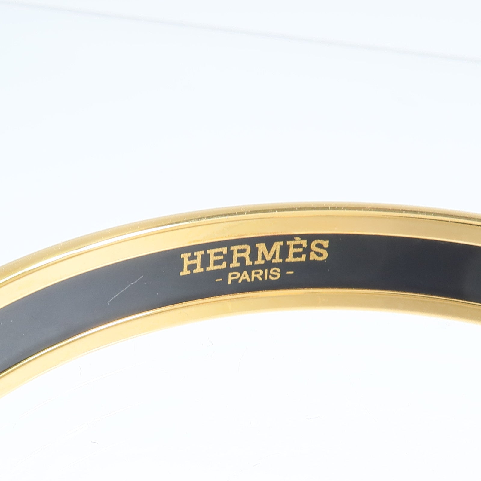 HERMES 【激減優惠】金屬/琺瑯Grand Apparat Bangle手鐲