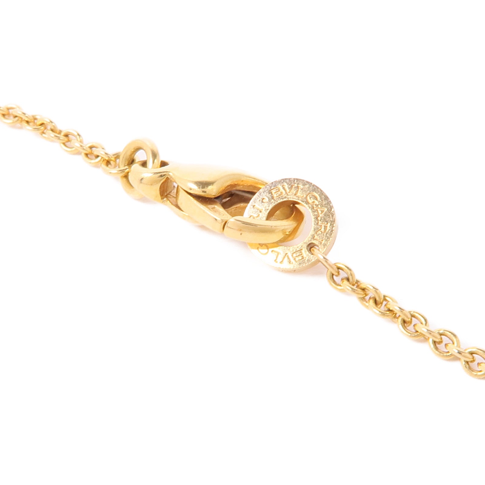 BVLGARI 18K玫瑰金B-Zero1 3 Band Necklace項鍊