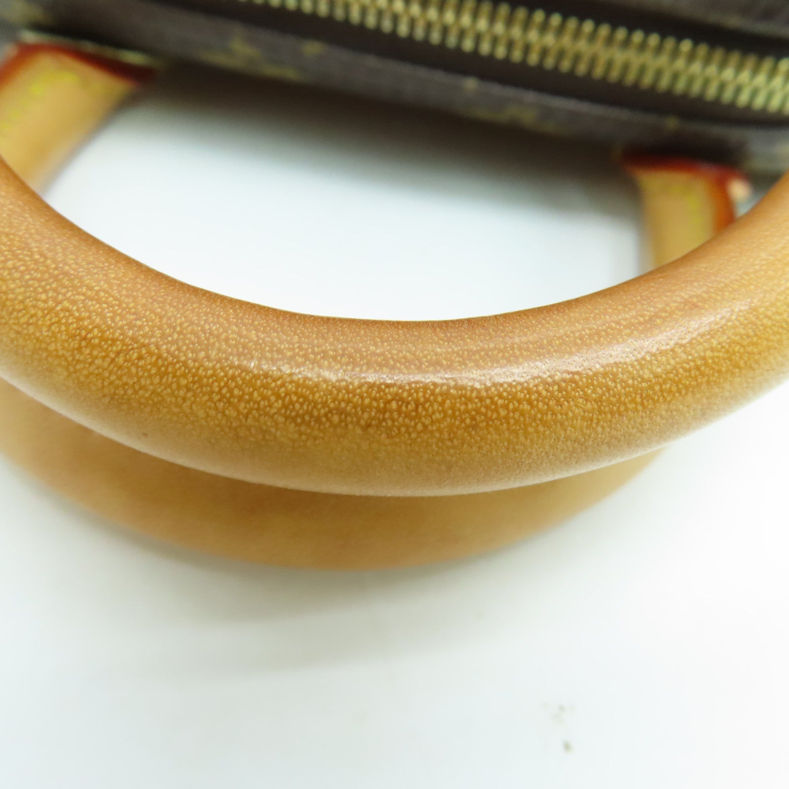 LOUIS VUITTON Monogram Trouville Hand Bag金扣手挽袋啡色