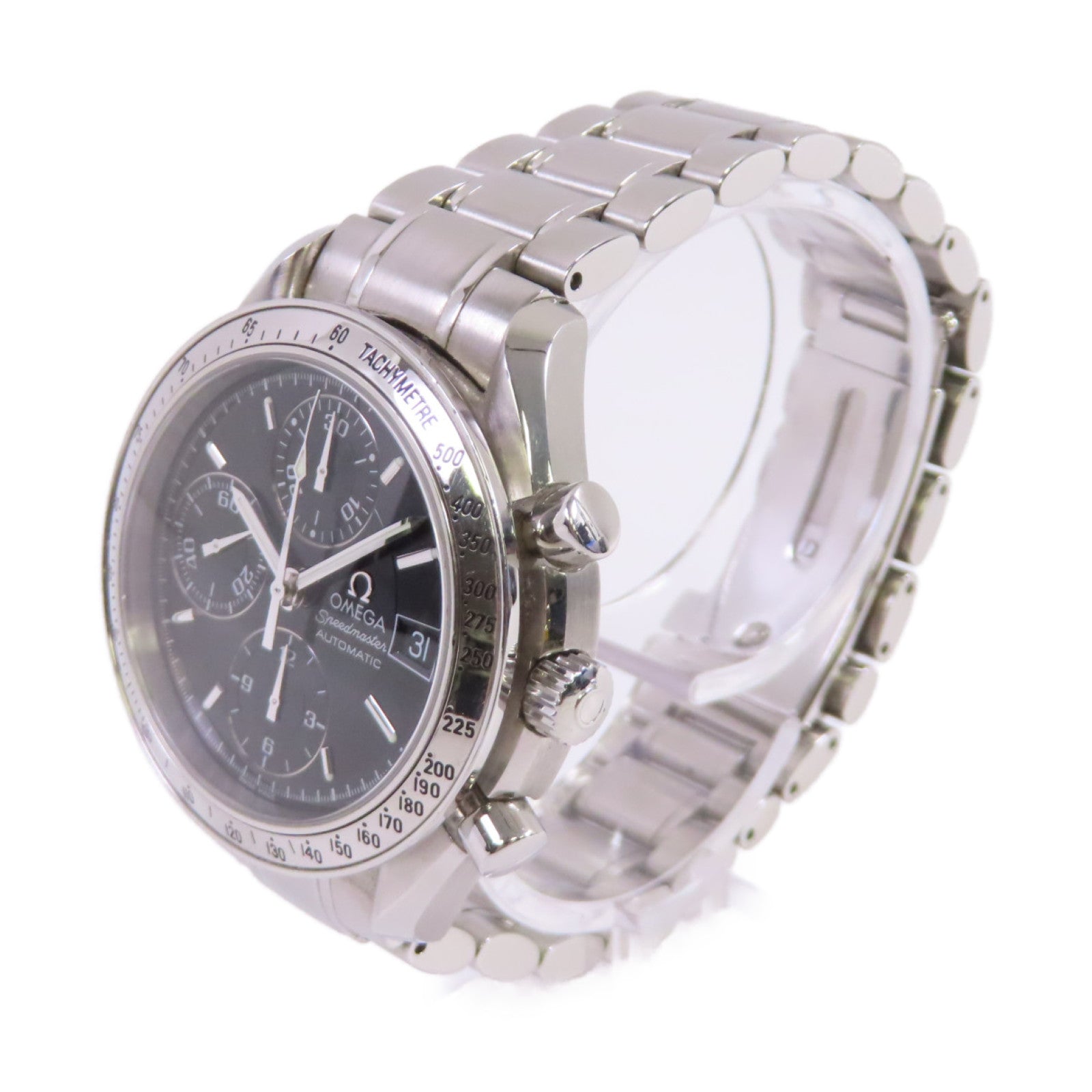 OMEGA Speedmaster Watch不鏽鋼手錶自動機芯黑色
