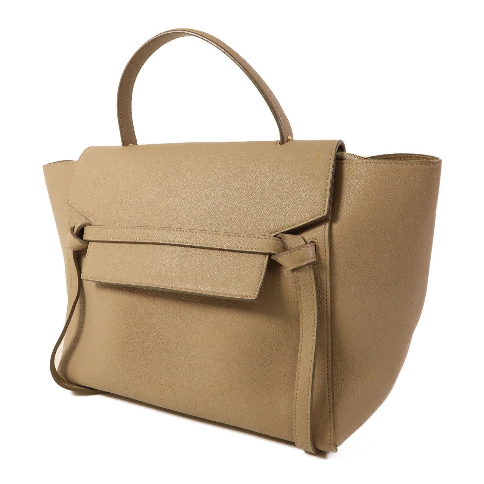 CELINE 牛皮皮革Micro Belt Bag金扣手挽肩背兩用袋