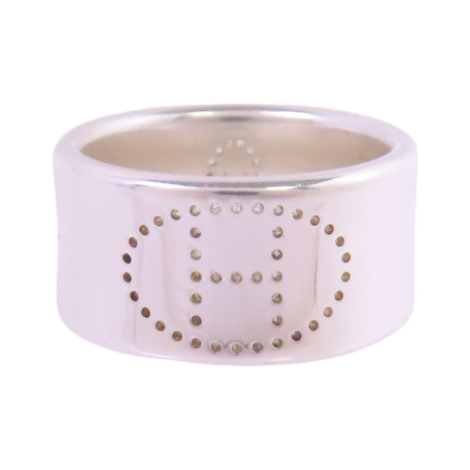 HERMES 925純銀Eclipse Ruban Ring戒指US#7