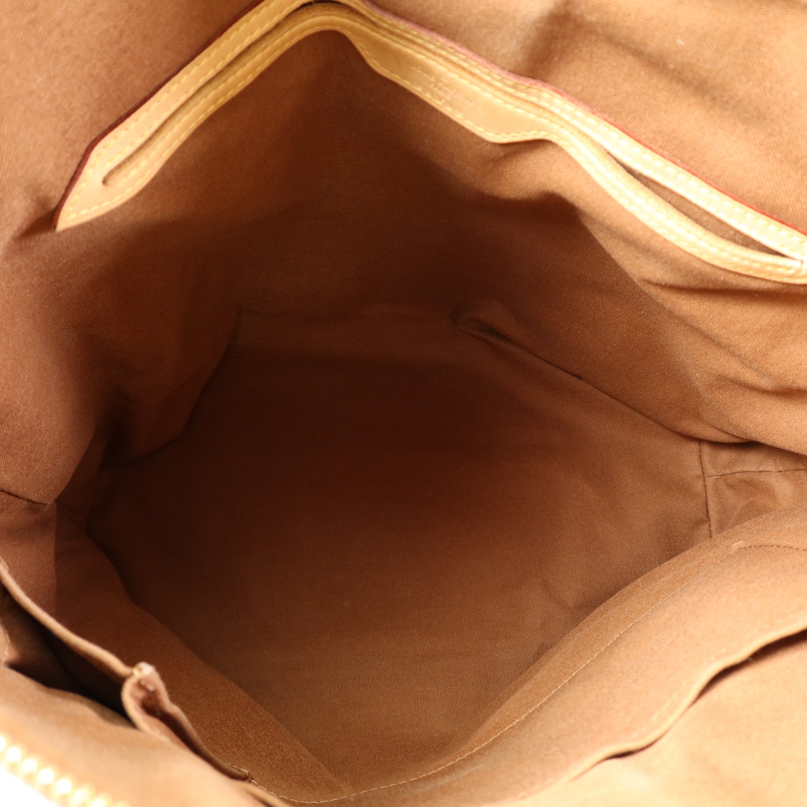 LOUIS VUITTON Monogram Palermo GM金扣手挽肩背兩用袋棕色