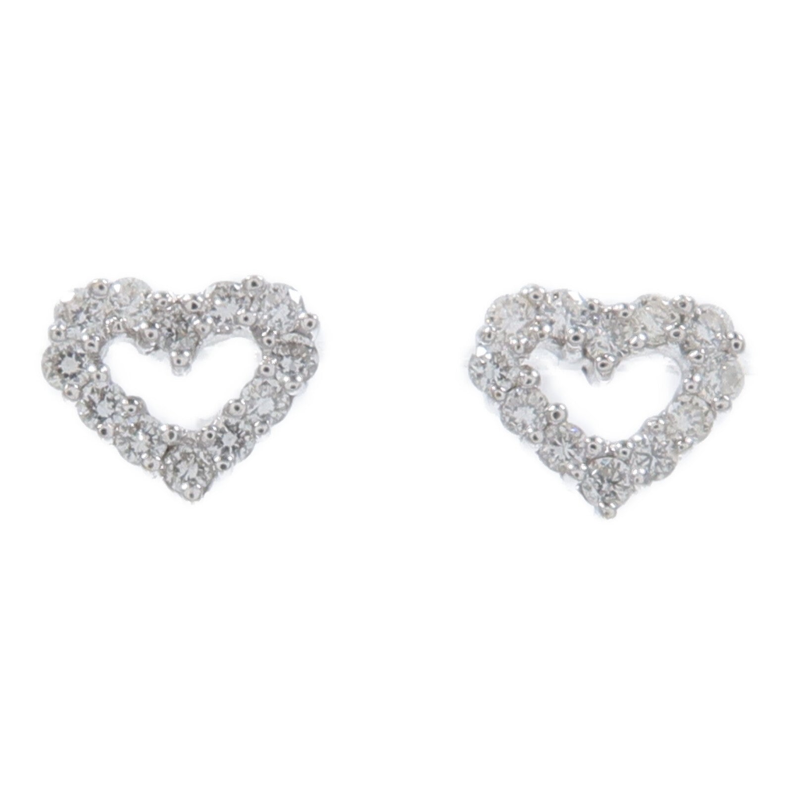 JEWELRY 18K白金Diamond Earrings鑽石耳環