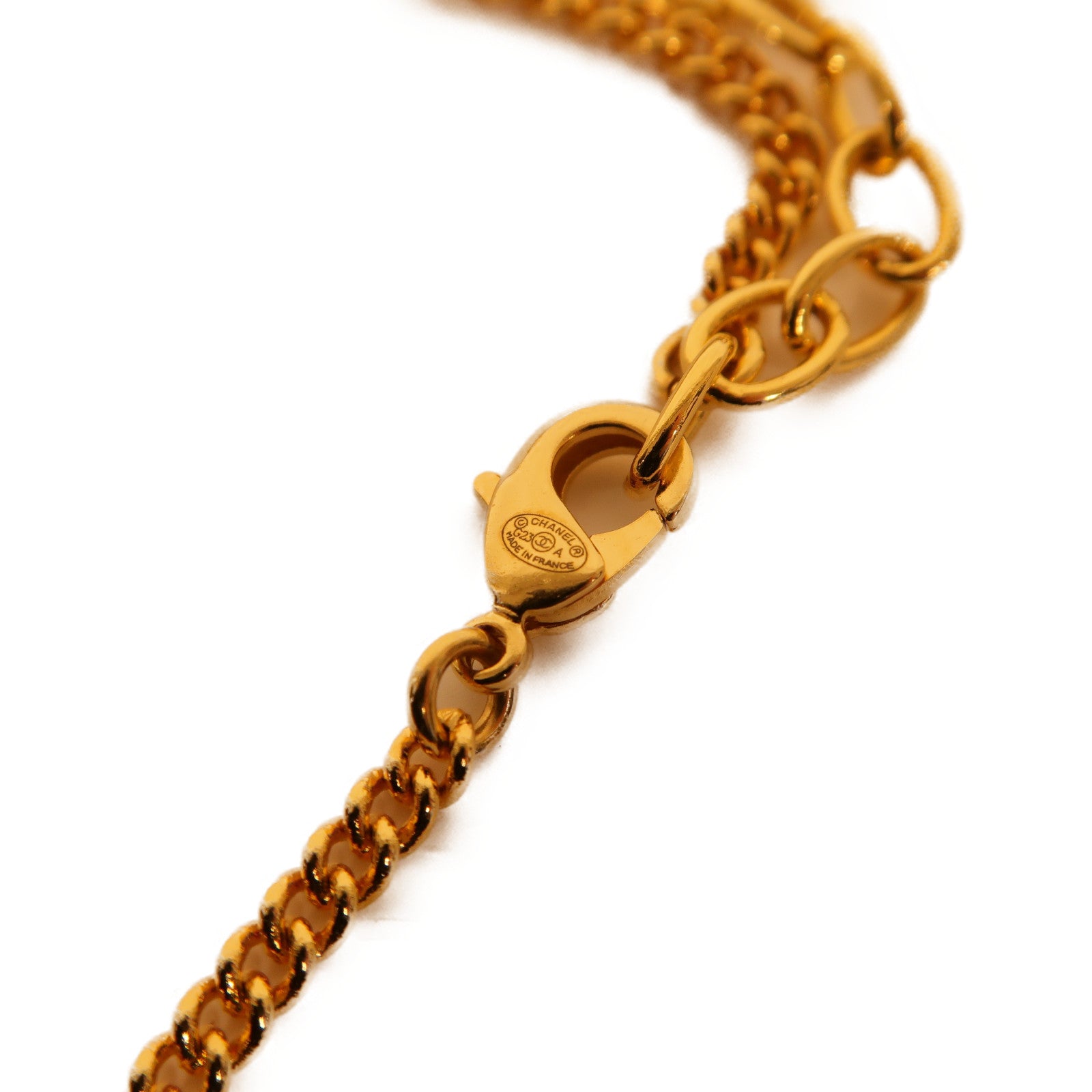 CHANEL 【激減優惠】金屬Necklace項鍊金色