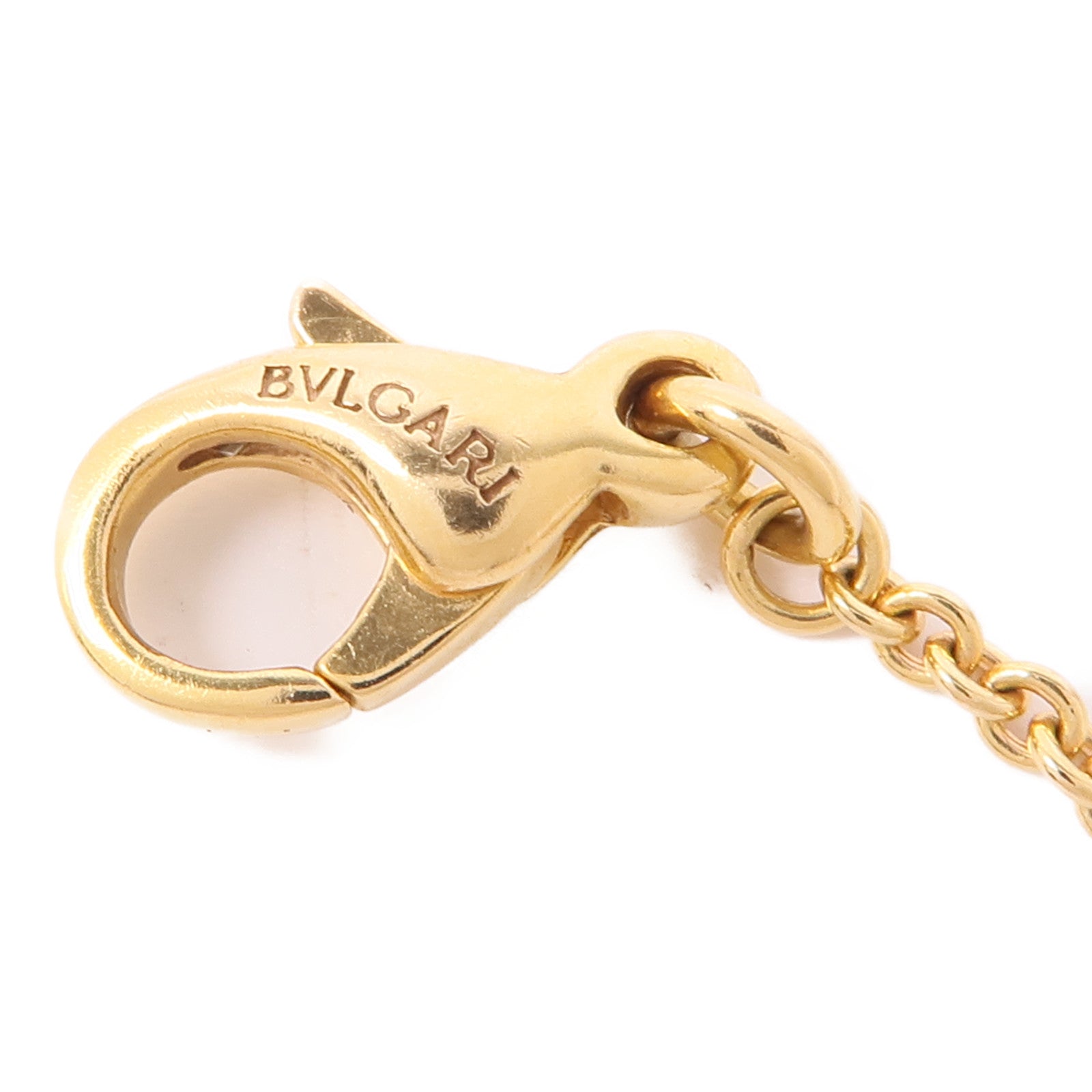 BVLGARI 18K玫瑰金B-Zero1 3 Band Necklace項鍊