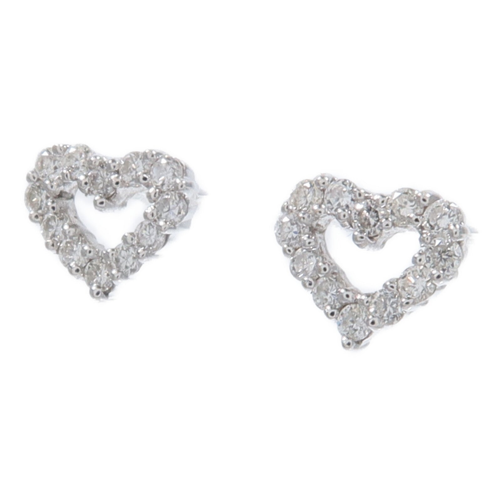 JEWELRY 18K白金Diamond Earrings鑽石耳環