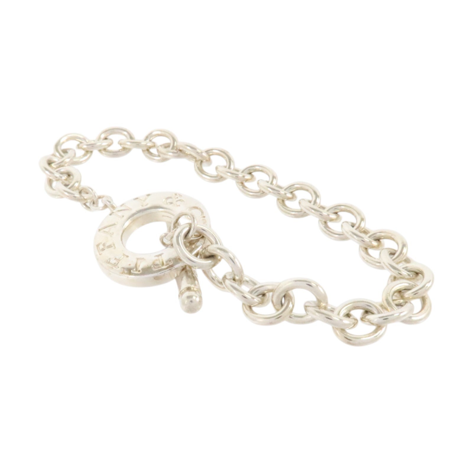 TIFFANY＆CO 925純銀Toggle Chain Bracelet手鏈
