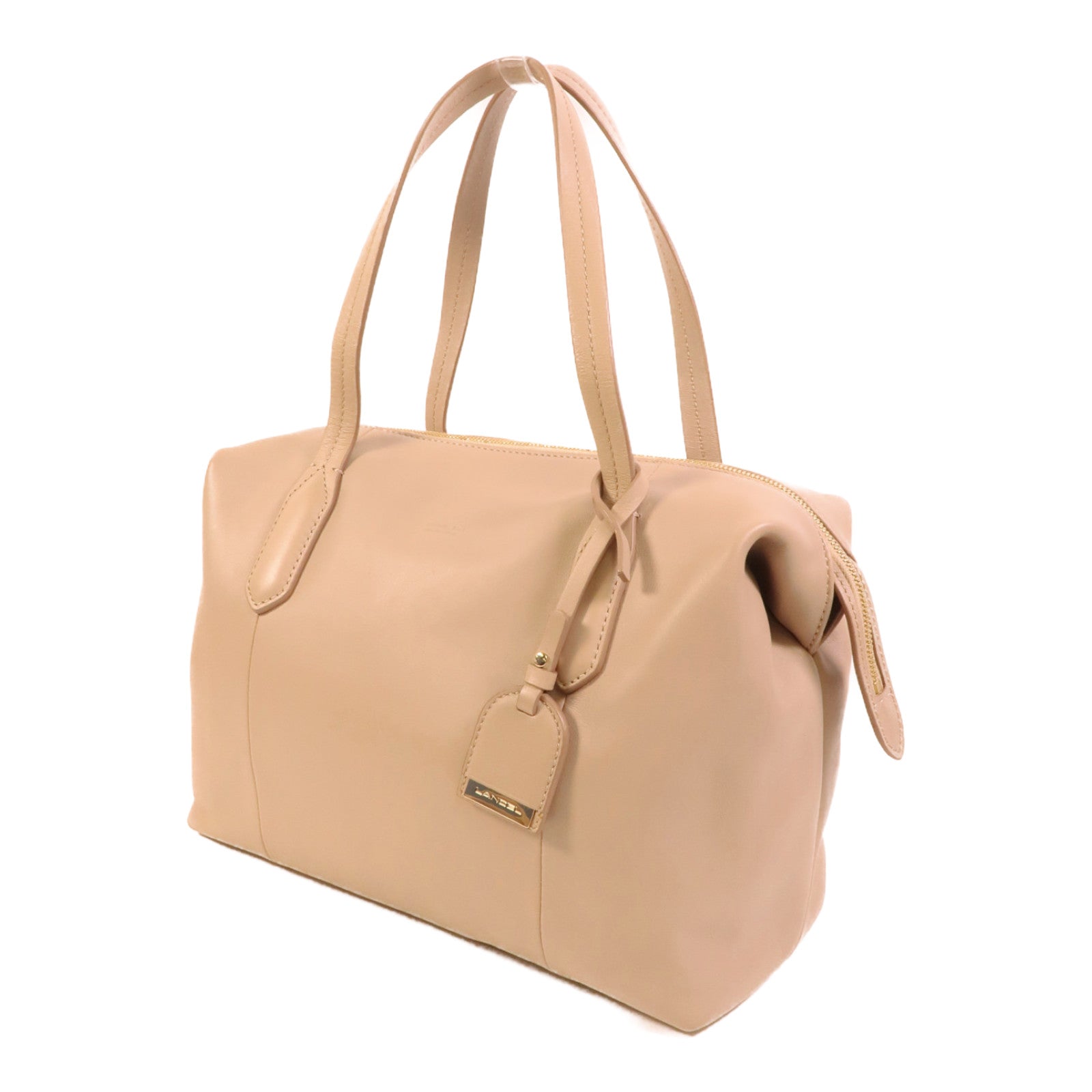 LANCEL 牛皮皮革Handbag手挽袋