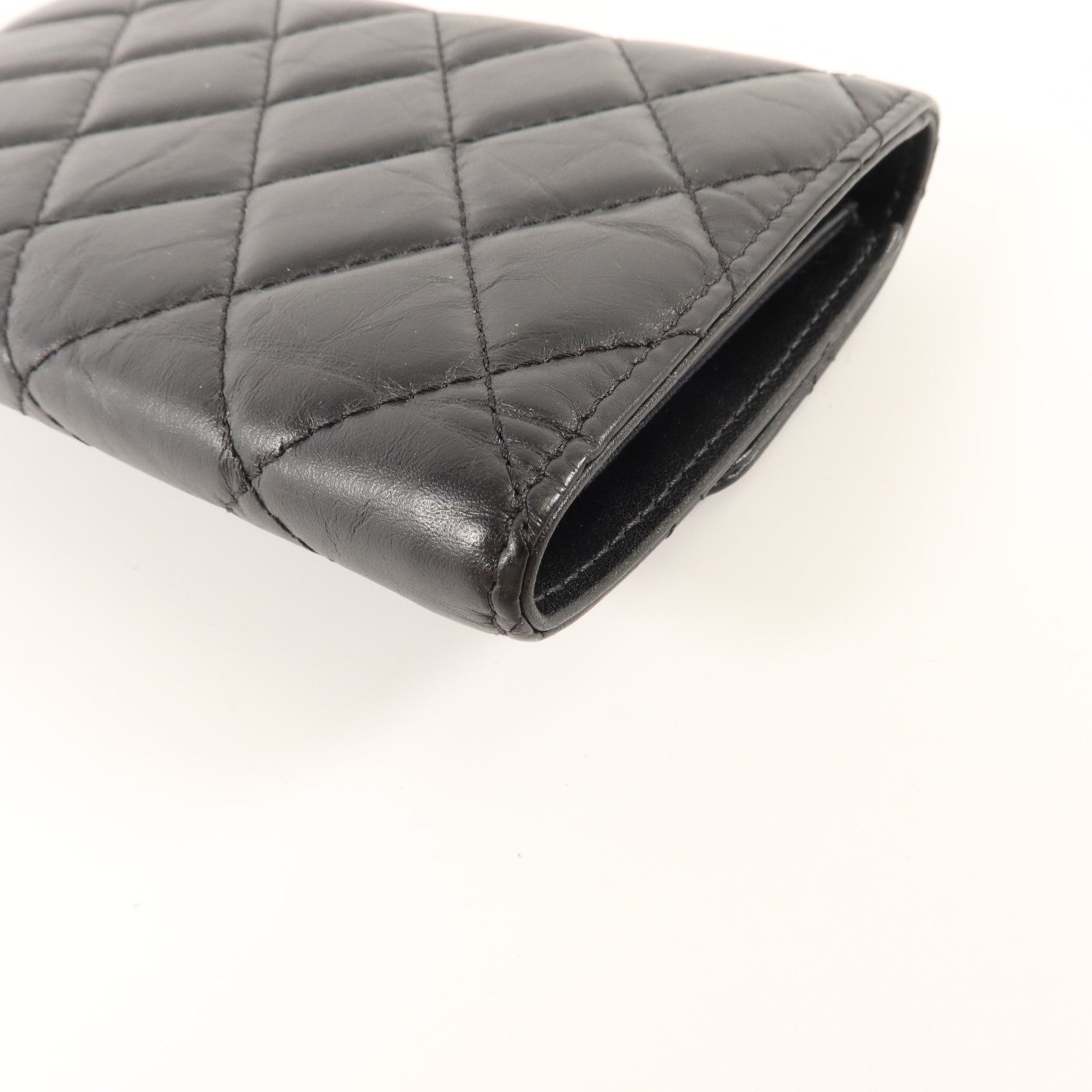 CHANEL 牛皮皮革2.55 Flap Wallet錢包