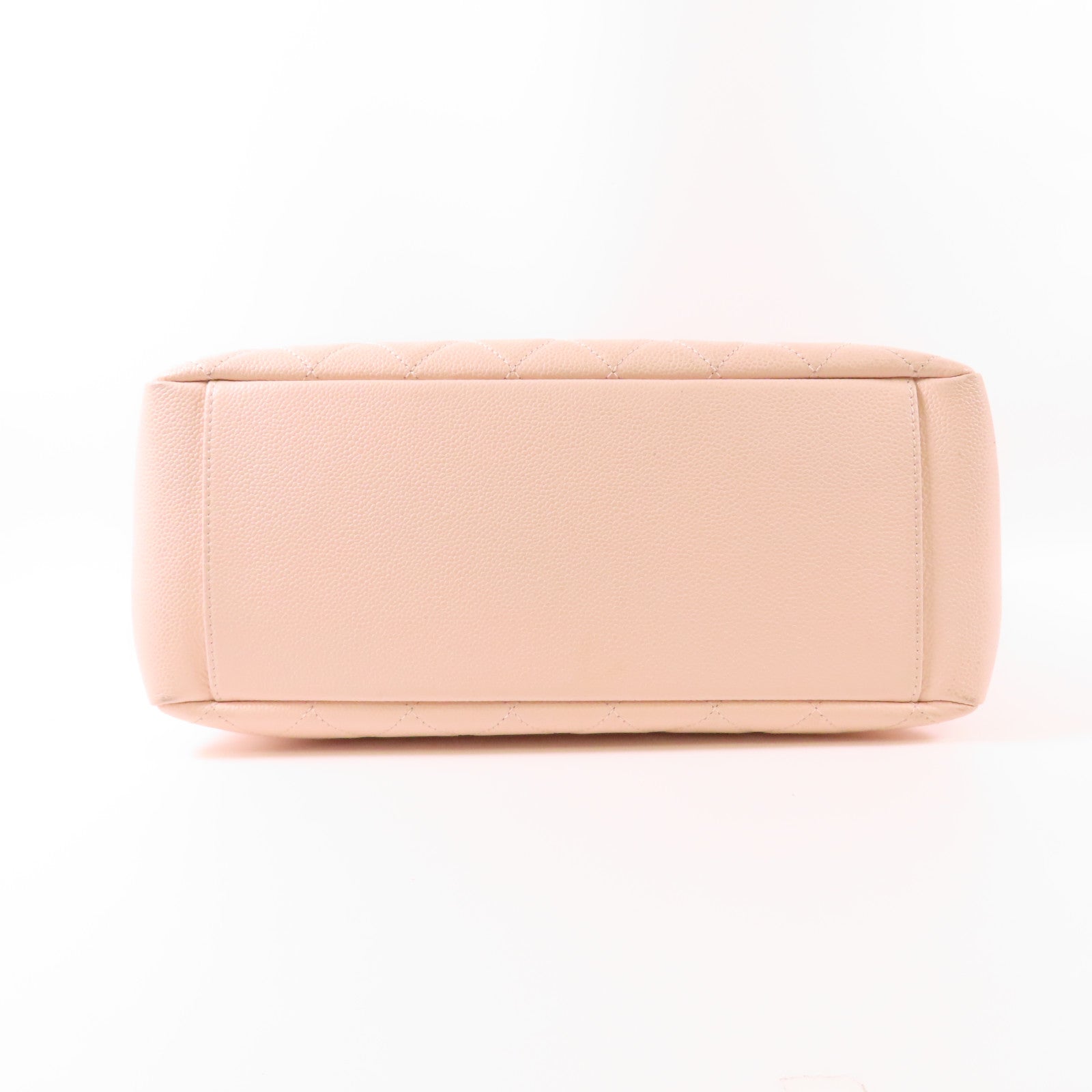 CHANEL 牛皮皮革GST Grand Shopping Tote Bag銀扣肩背袋