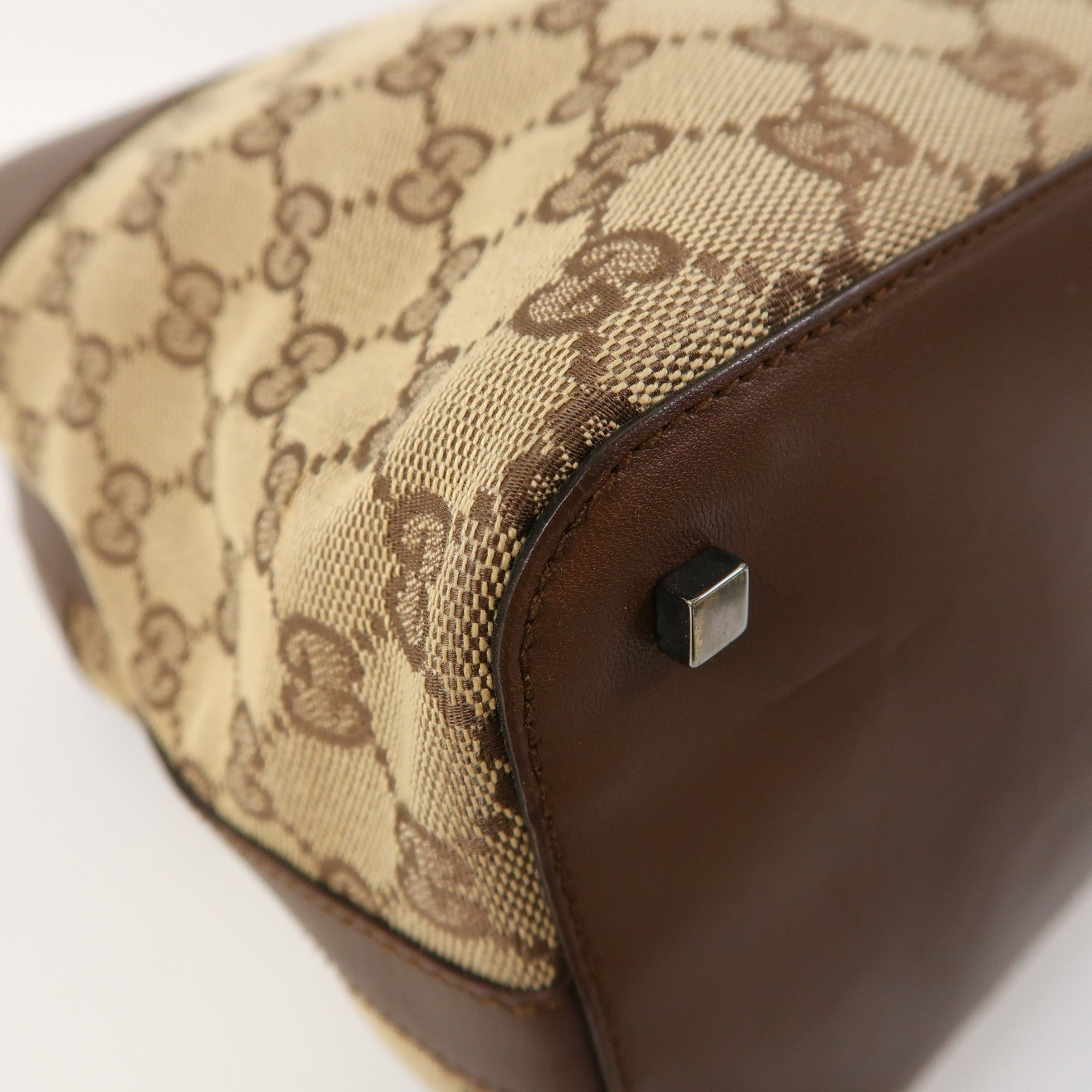 GUCCI 帆布Shoulder Bag肩背袋啡色