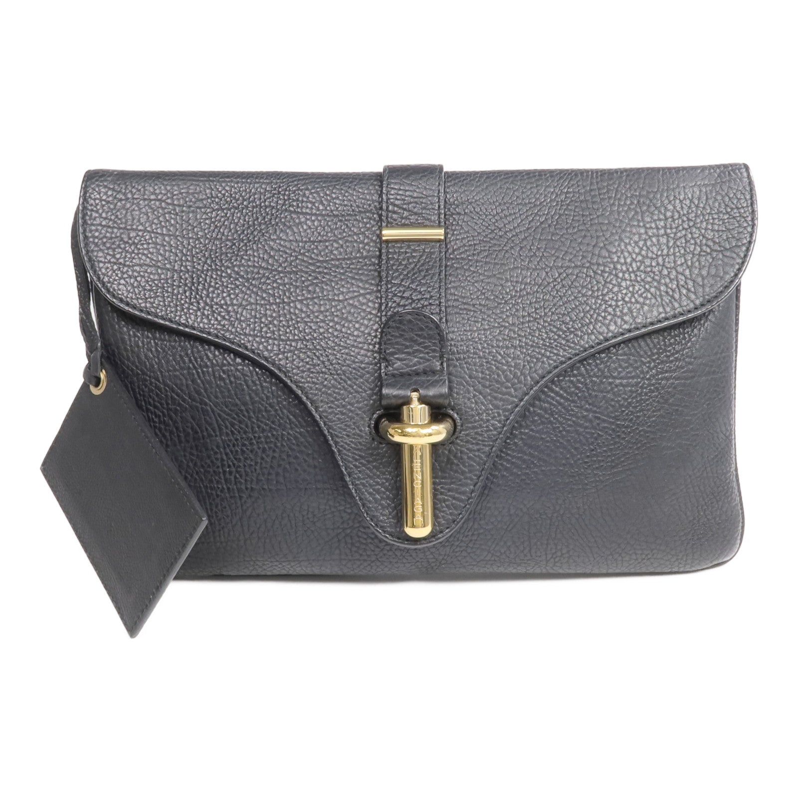 BALENCIAGA 牛皮皮革Clutch金扣手拿包